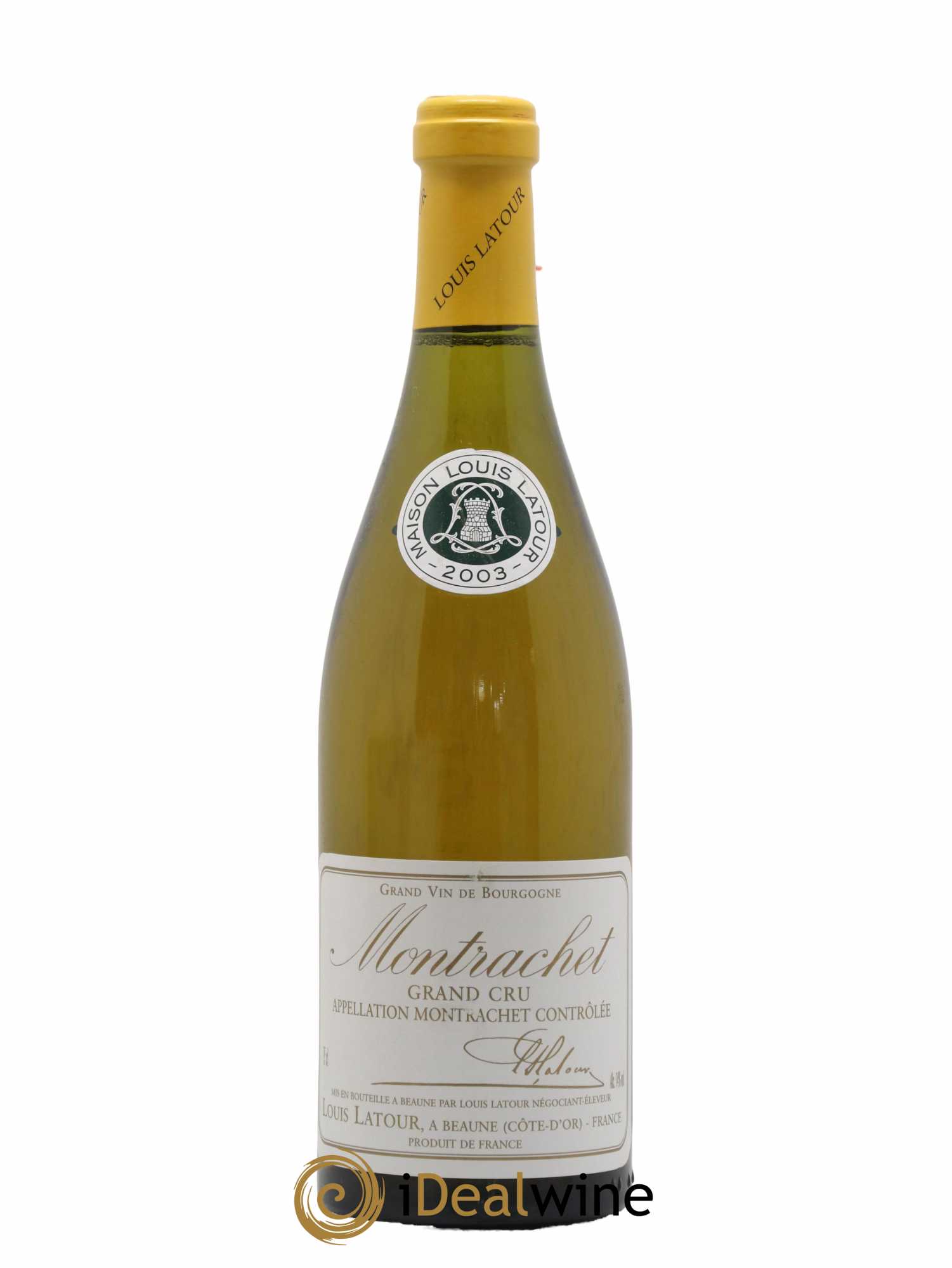 Montrachet Grand Cru Louis Latour 2003 - Lot de 1 bouteille - 0