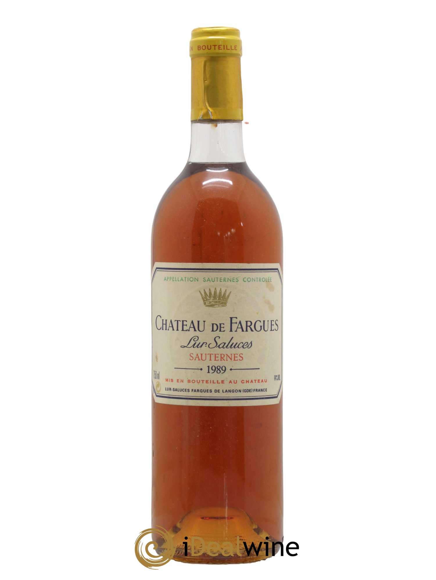 Château de Fargues 1989 - Lotto di 1 bottiglia - 0
