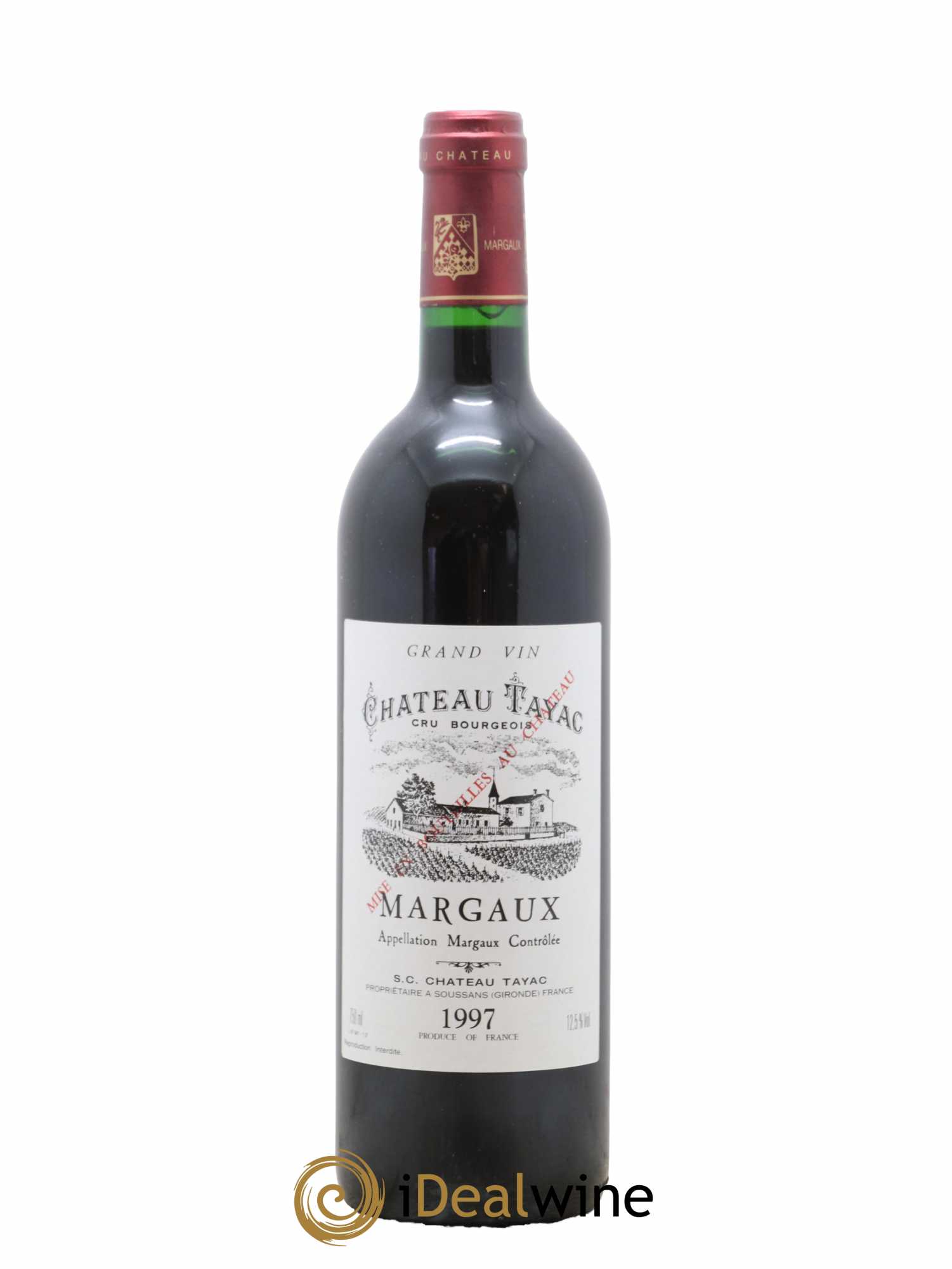 Château Tayac Cru Bourgeois 1997 - Lot de 1 bouteille - 0