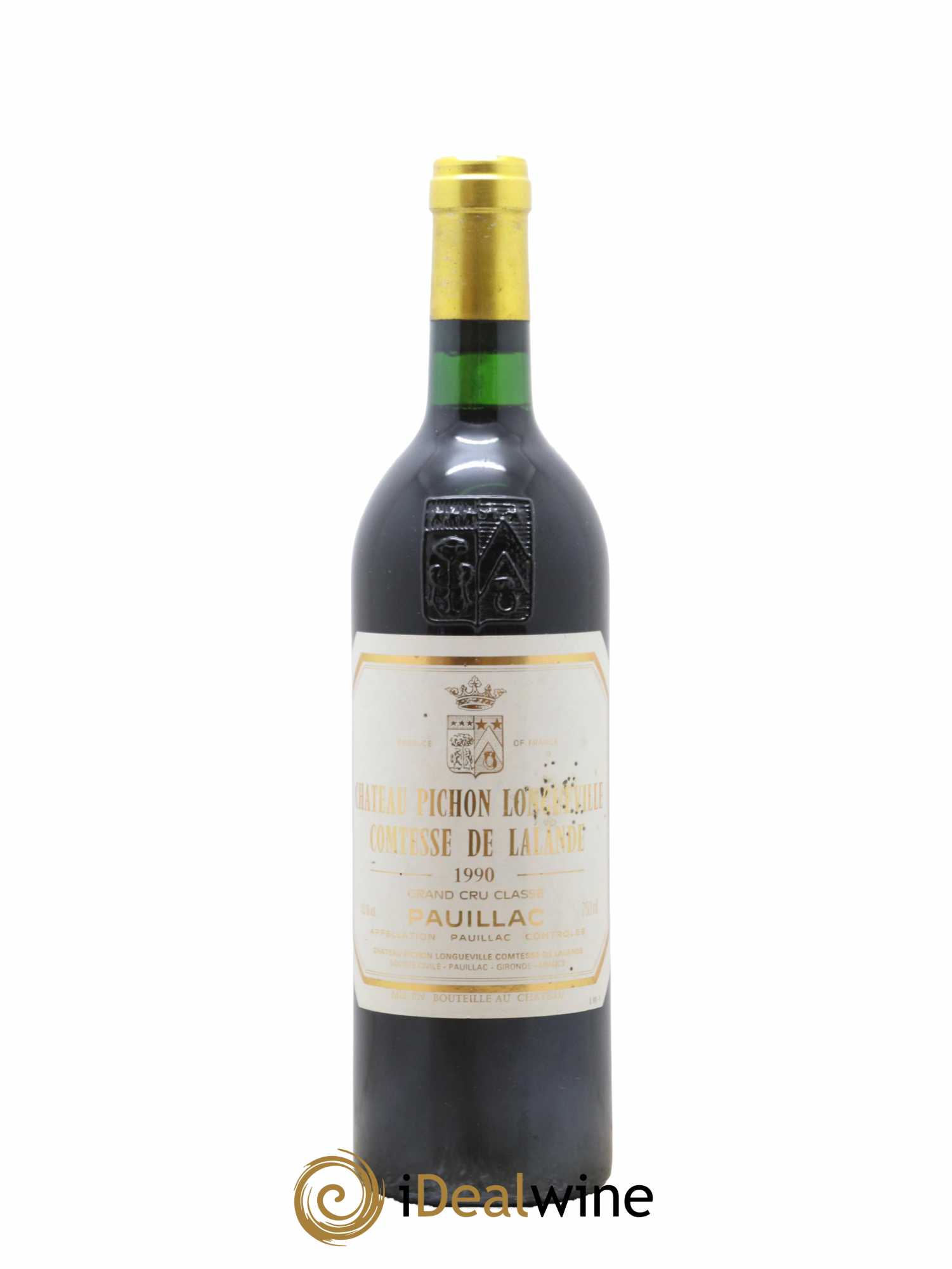 Château Pichon Longueville Comtesse de Lalande 2ème Grand Cru Classé 1990 - Lot de 1 bouteille - 0