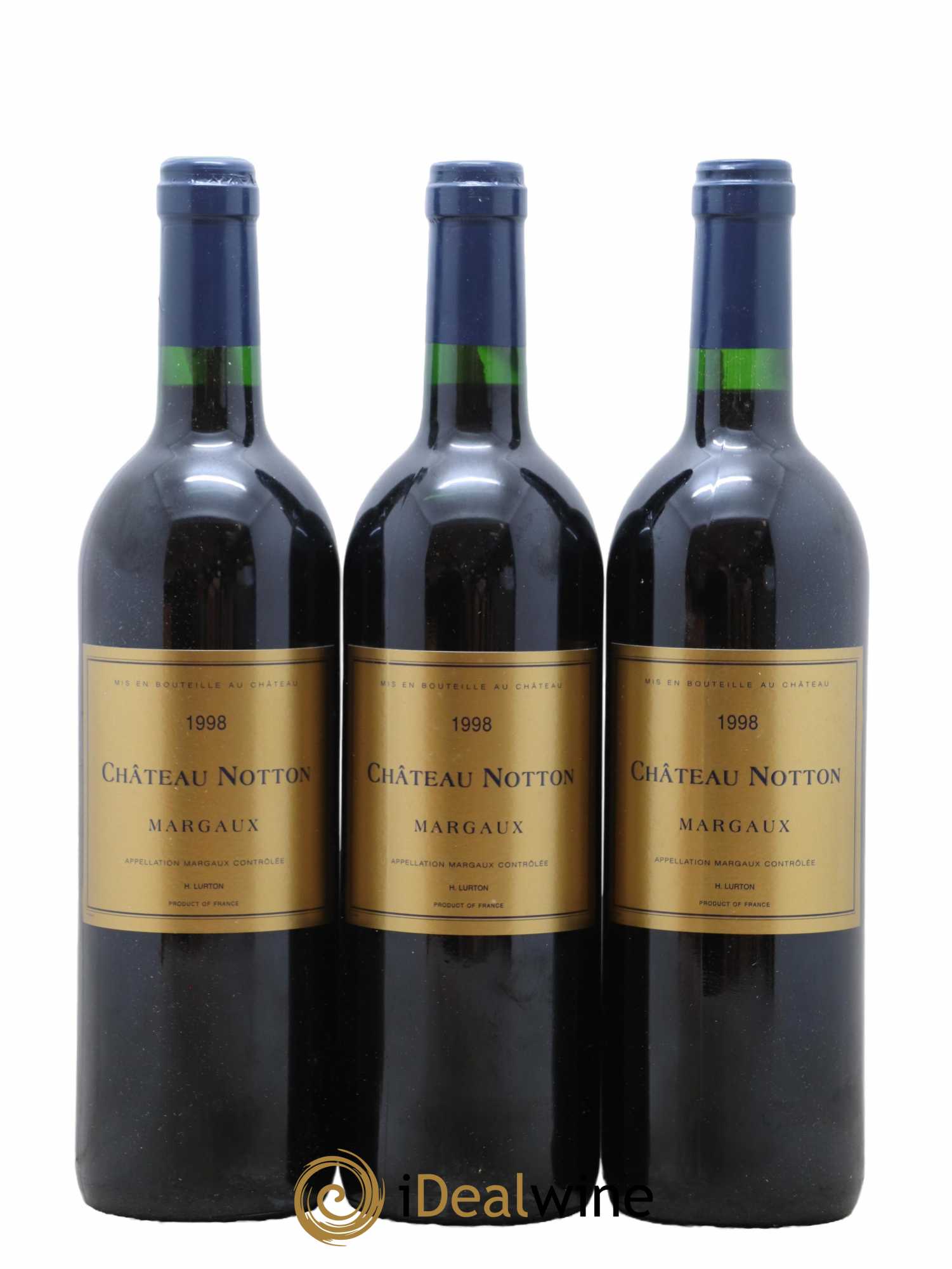 Château Notton 1998 - Lot de 6 bouteilles - 2