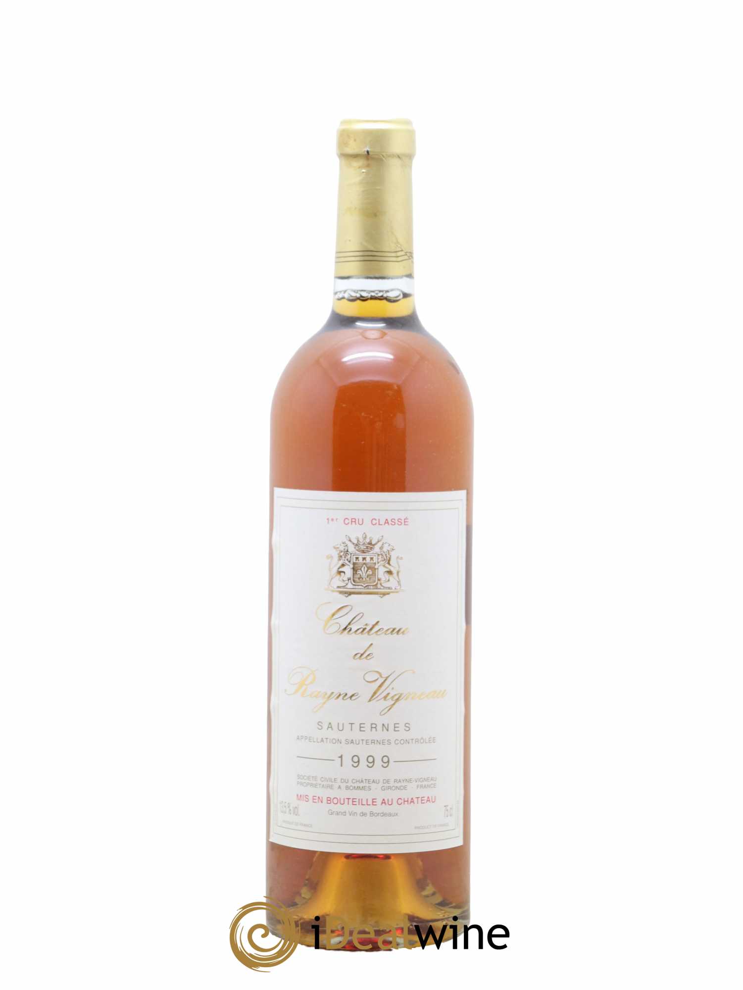 Château de Rayne Vigneau 1er Grand Cru Classé 1999 - Lotto di 1 bottiglia - 0