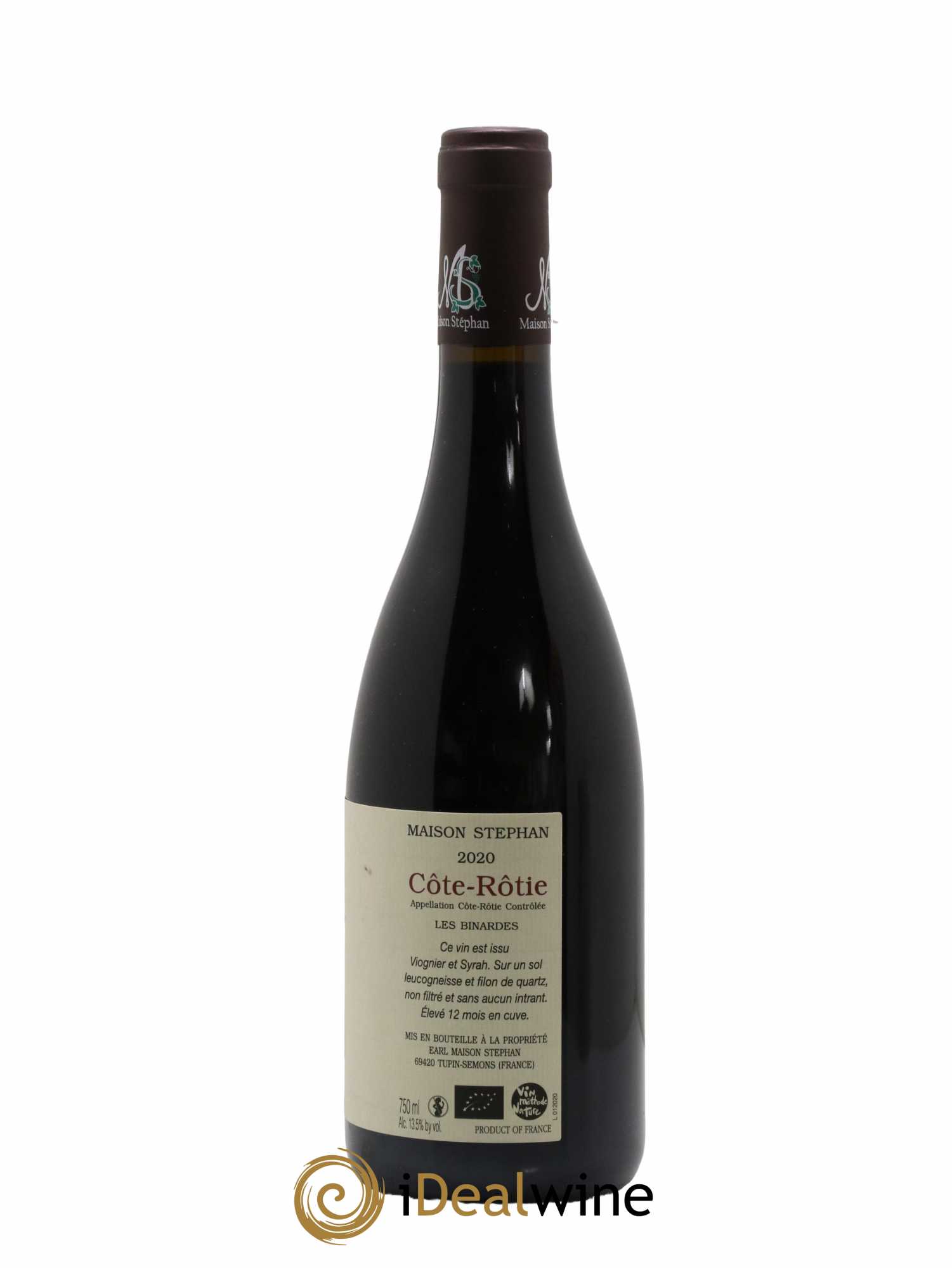 Côte-Rôtie Les Binardes Jean-Michel Stephan 2020 - Lot de 1 bouteille - 1