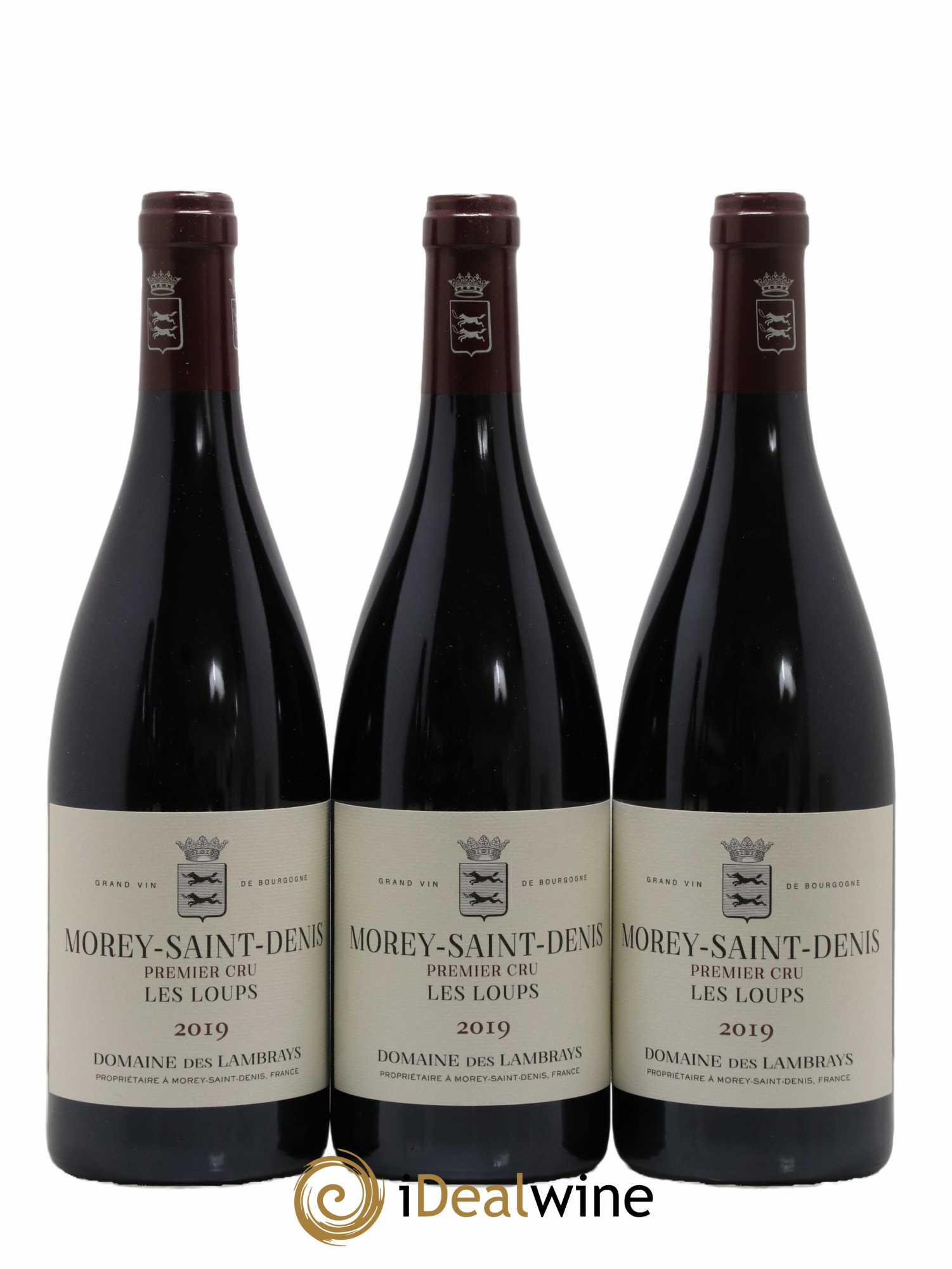 Morey Saint-Denis 1er Cru Les Loups Domaine des Lambrays 2019 - Lot de 3 bouteilles - 0