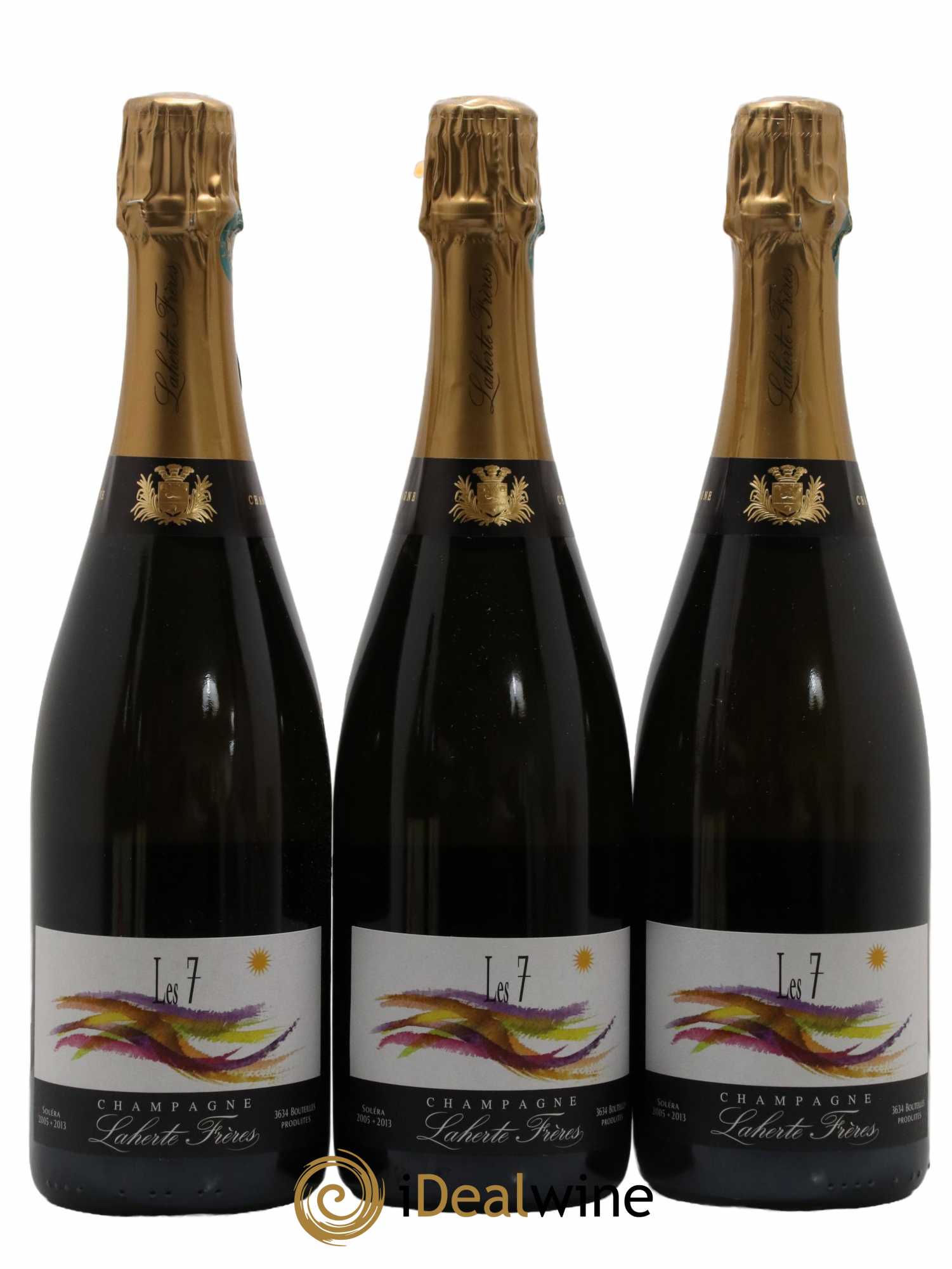 Extra-Brut Les 7 Laherte Frères - Lot de 3 bouteilles - 0
