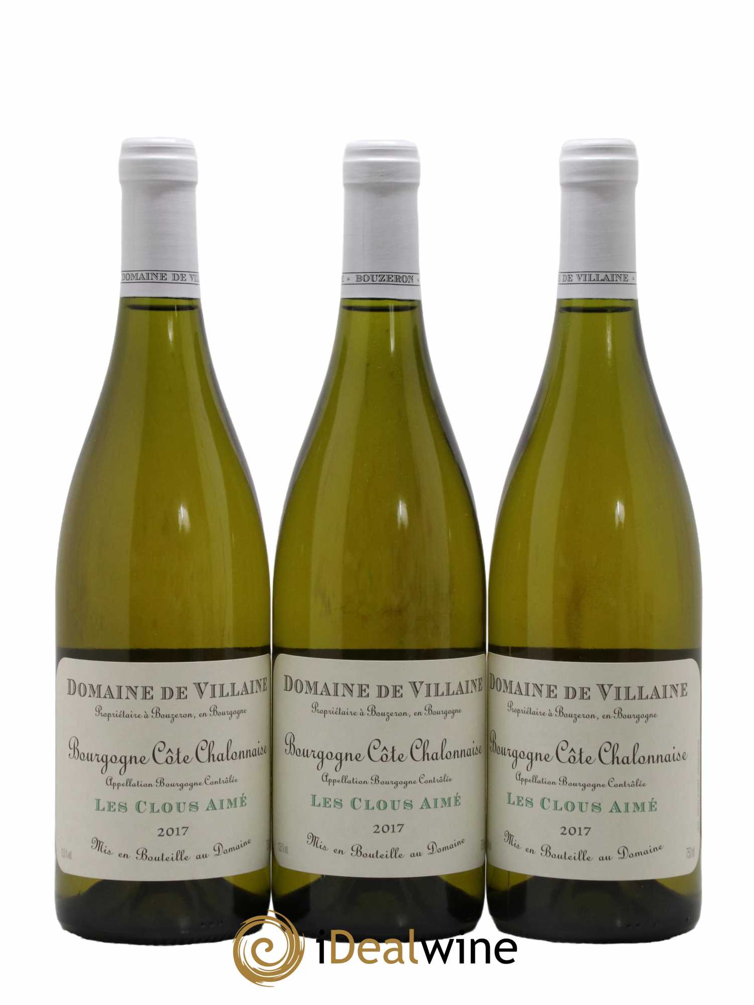Bourgogne Les Clous Aimé Domaine de Villaine 2017 - Lot de 3 bouteilles - 0