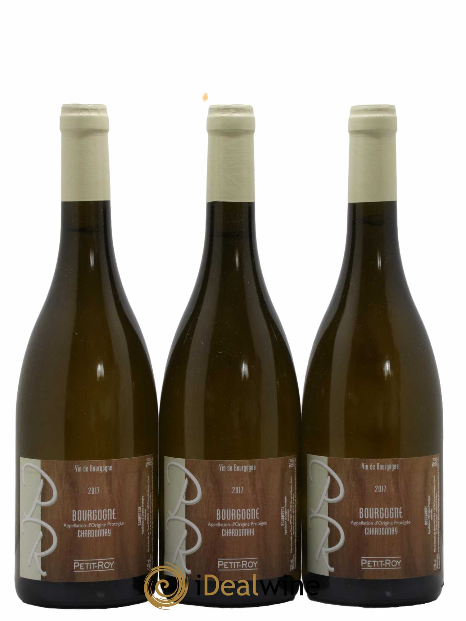 Bourgogne Domaine Petit Roy 2017 - Lot de 3 bouteilles - 0