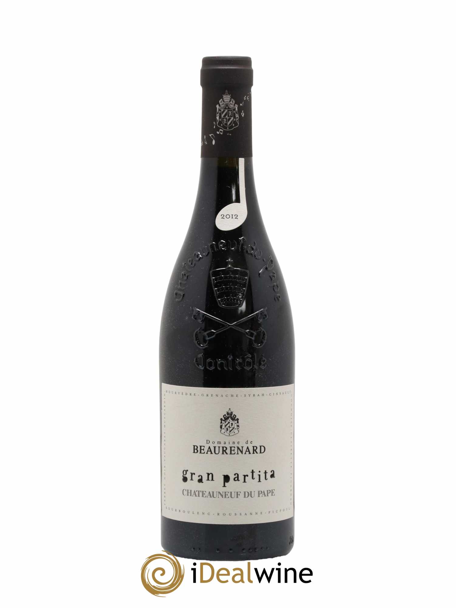 Châteauneuf-du-Pape Gran Partita Beaurenard (Domaine de) 2012 - Lot de 1 bouteille - 0