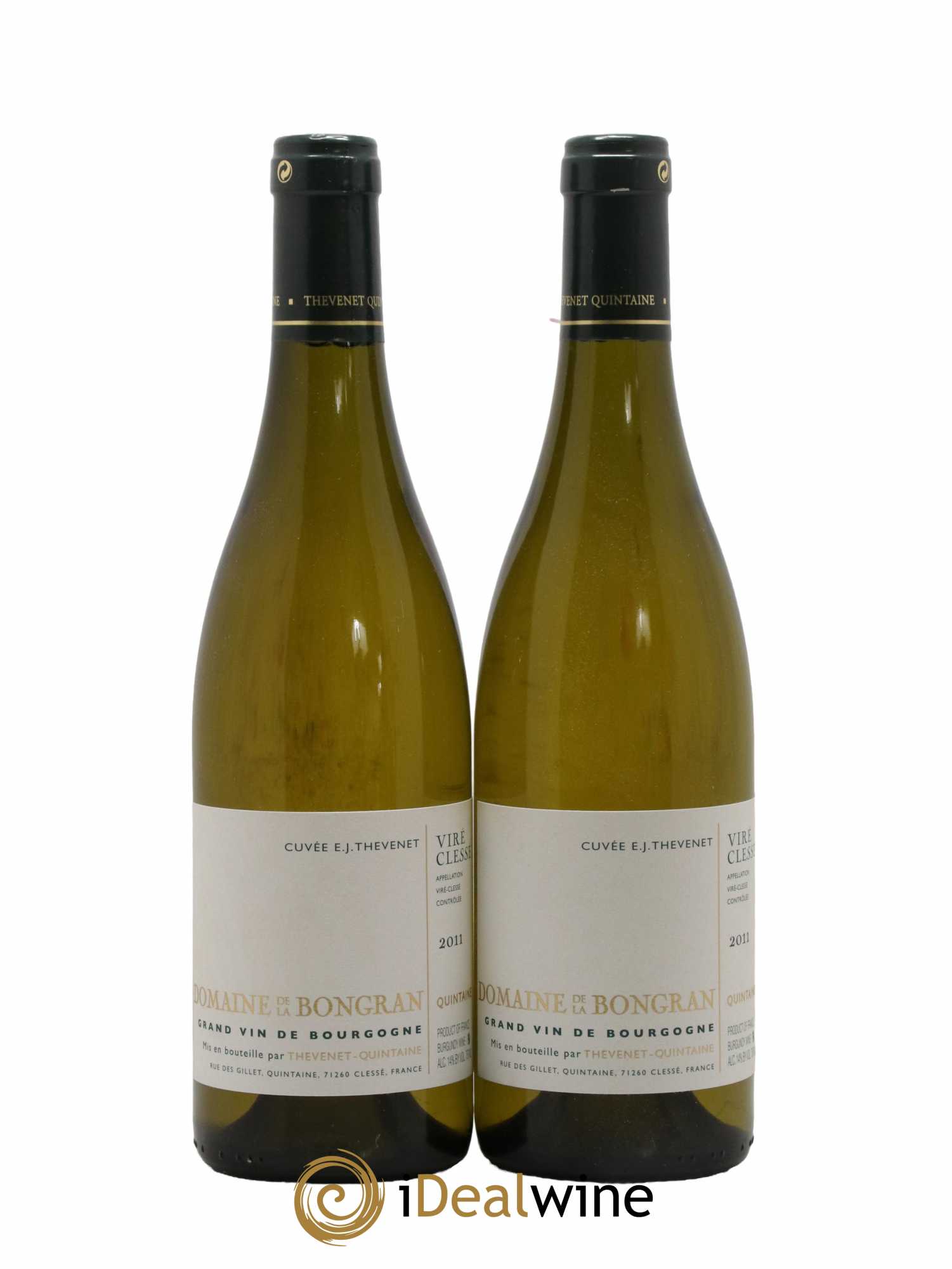 Viré-Clessé Cuvée E.J. Thevenet Domaine de la Bongran (J.Thevenet) 2011 - Lot de 2 bouteilles - 0