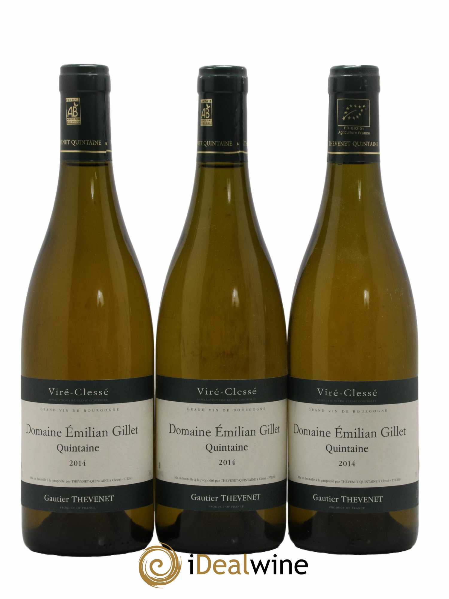 Viré-Clessé Quintaine Emilian Gillet (Domaine) 2014 - Lot de 3 bouteilles - 0