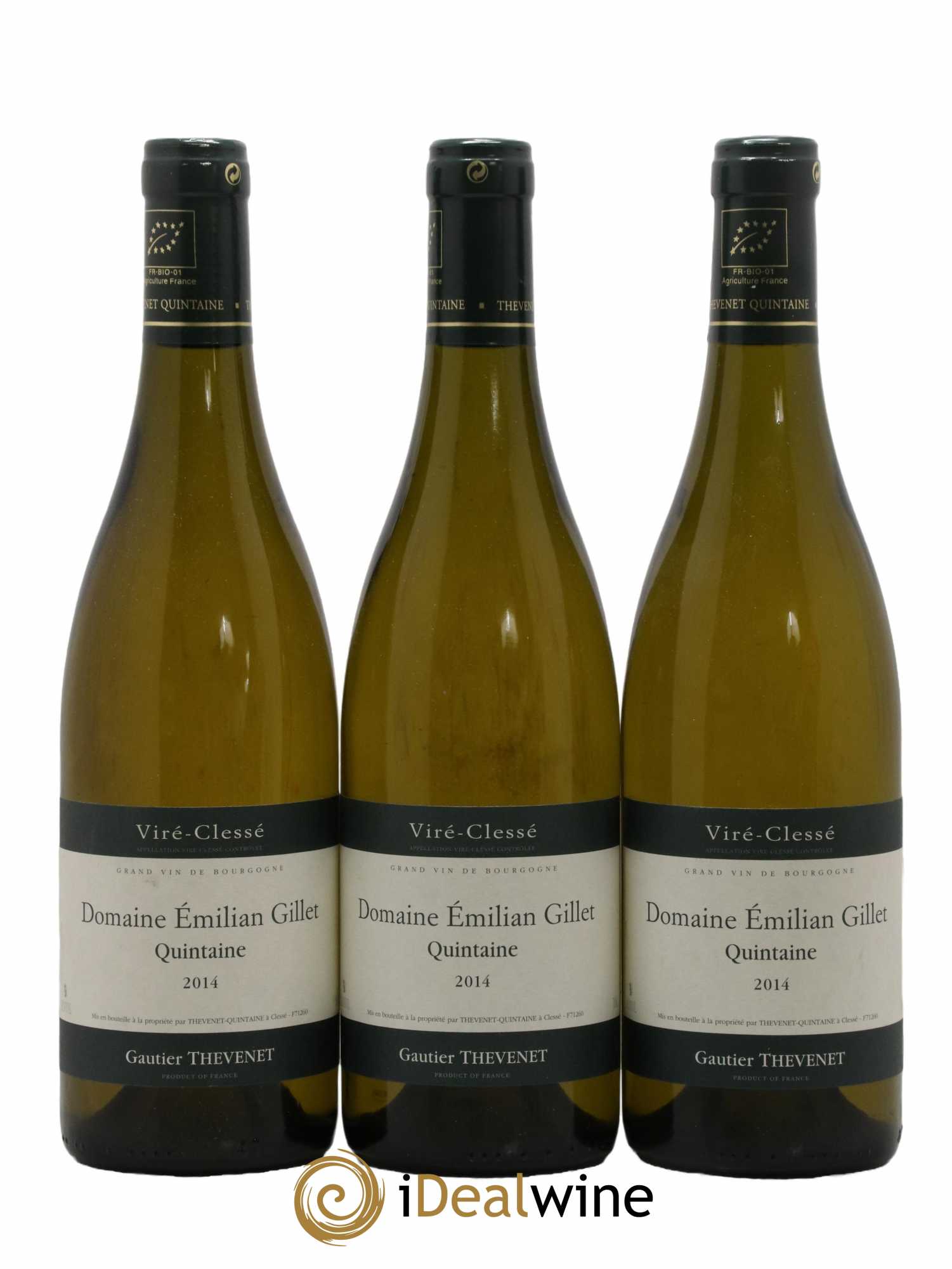 Viré-Clessé Quintaine Emilian Gillet (Domaine) 2014 - Lot de 3 bouteilles - 0