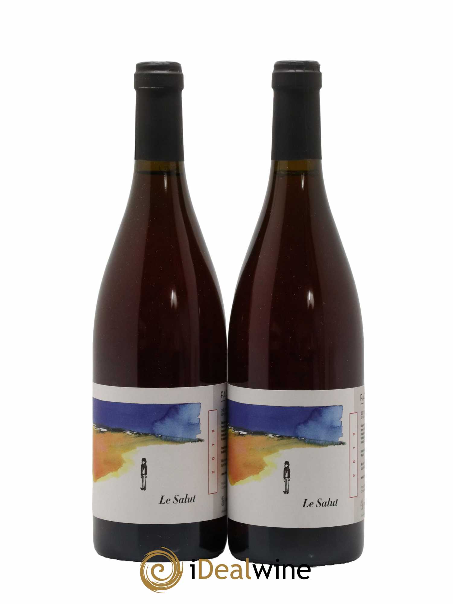 Côtes Catalanes (VDP des Côtes Catalanes) Le Salut Face B Séverin Barioz 2019 - Lot de 2 bouteilles - 0