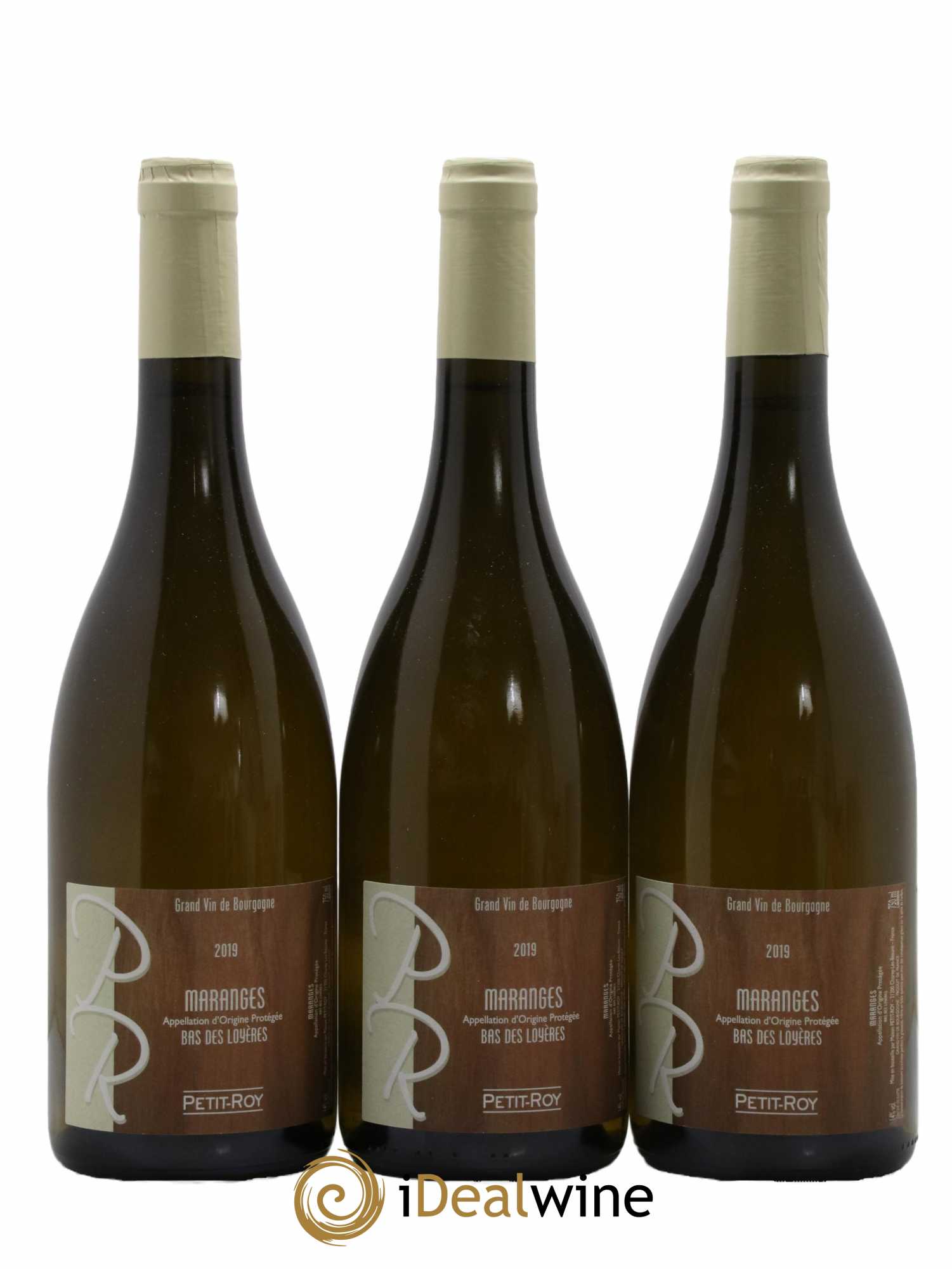 Maranges Bas des Loyeres Domaine Petit Roy 2019 - Posten von 3 Flaschen - 0