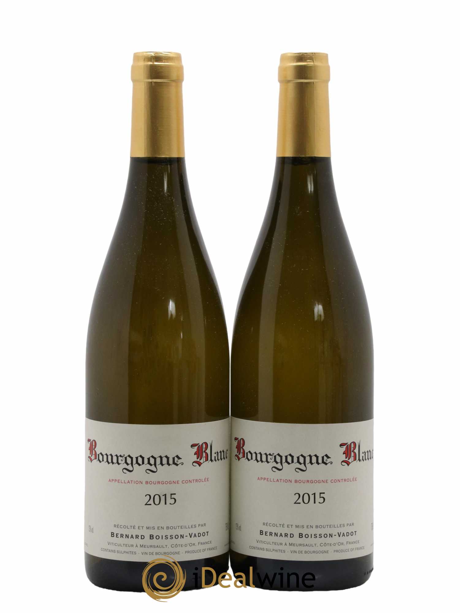 Bourgogne Boisson-Vadot (Domaine) 2015 - Lot de 2 bouteilles - 0