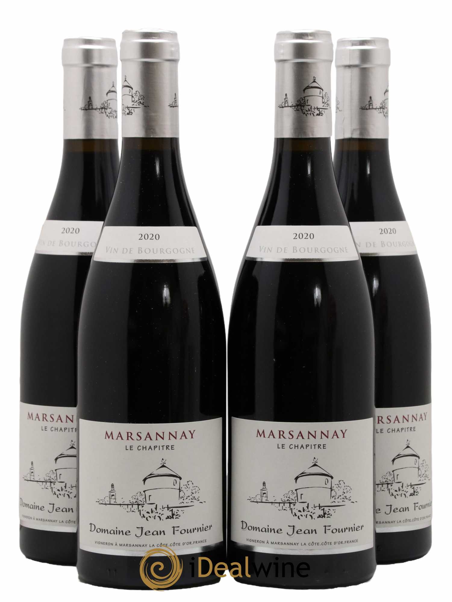 Marsannay Le Chapitre Jean Fournier (Domaine) 2020 - Lot de 4 bouteilles - 0