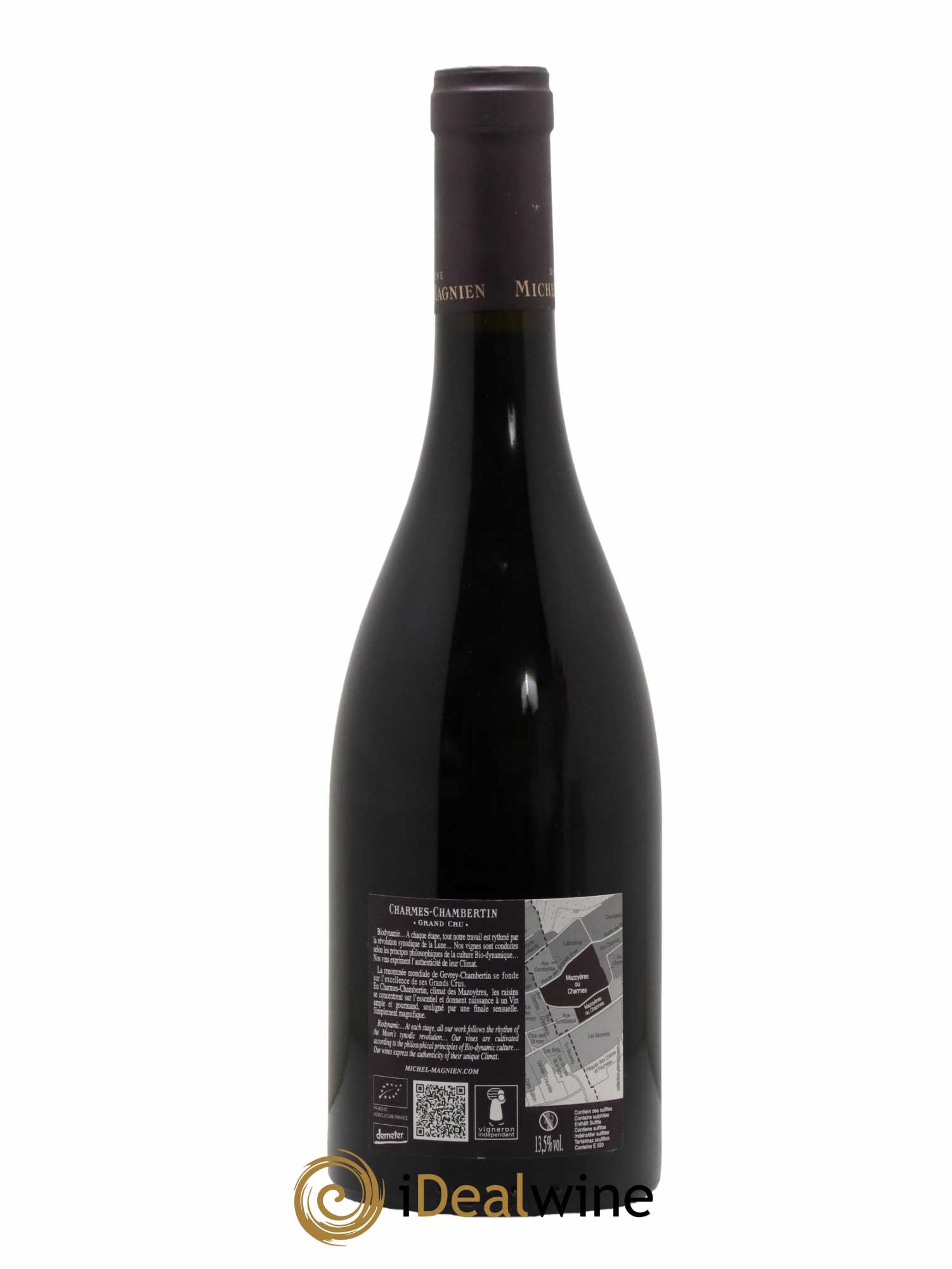 Charmes-Chambertin Grand Cru Michel Magnien 2015 - Lot de 1 bouteille - 1