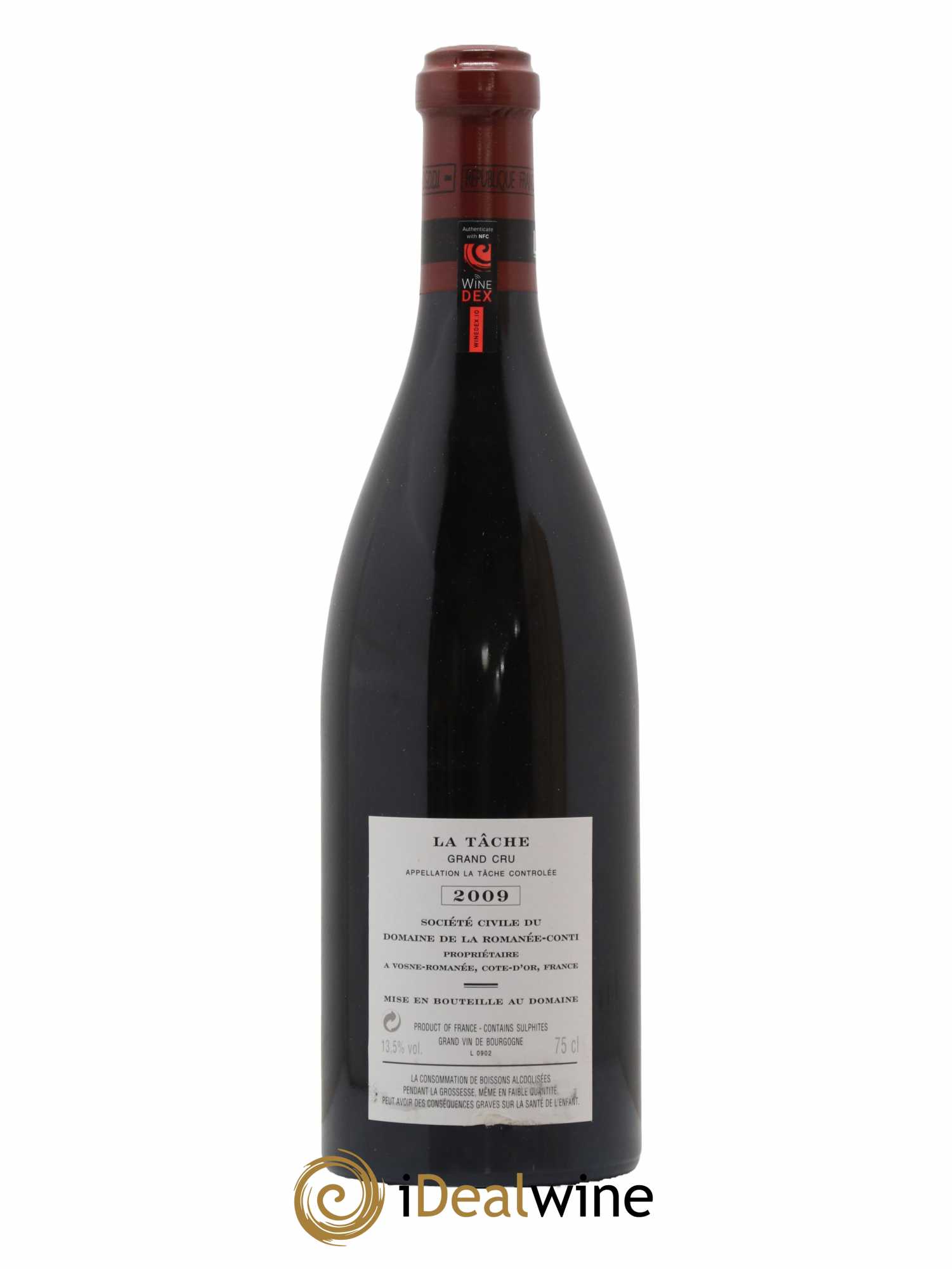 La Tâche Grand Cru Domaine de la Romanée-Conti 2009 - Lot of 1 bottle - 2