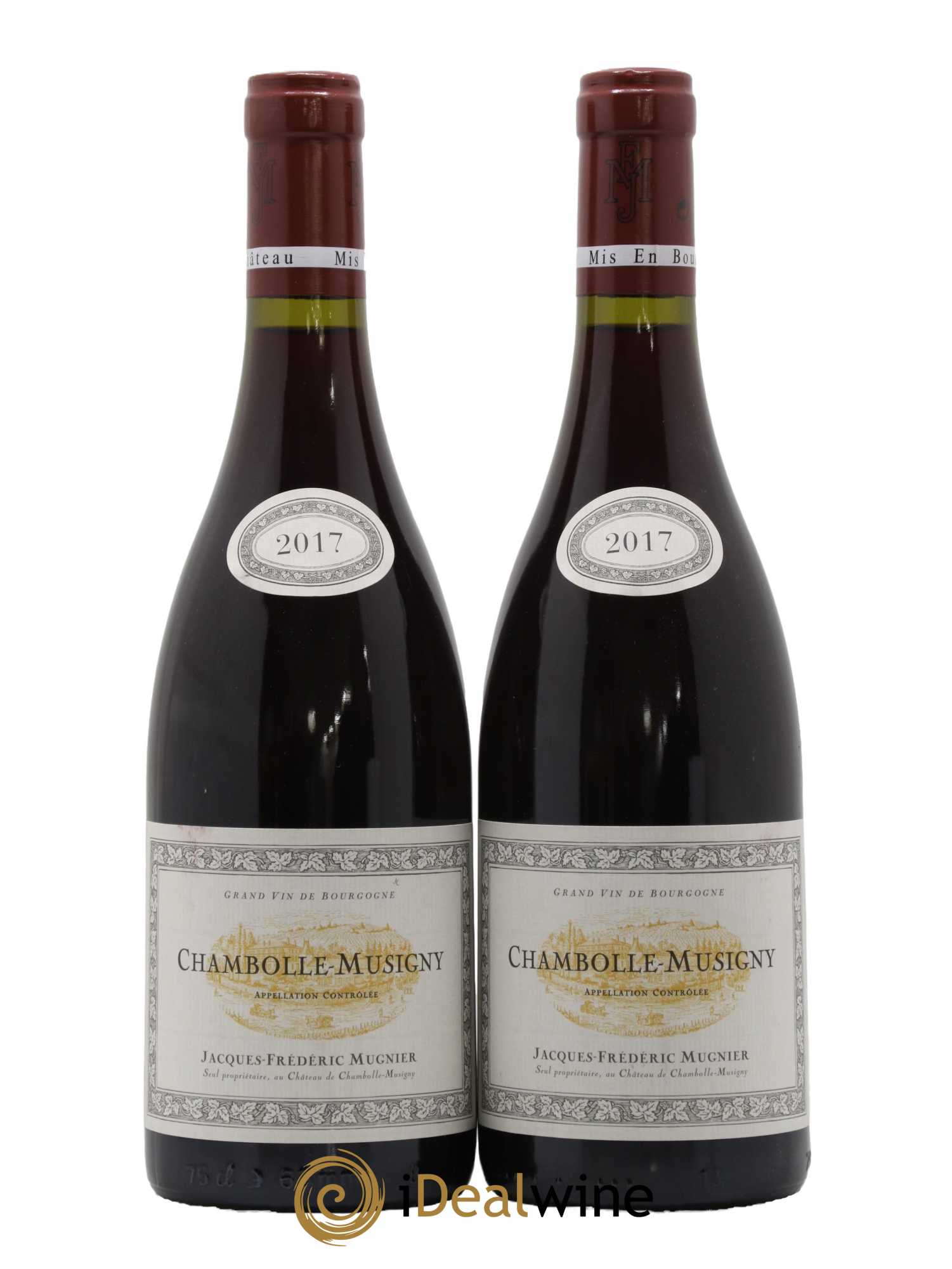 Chambolle-Musigny Jacques-Frédéric Mugnier 2017 - Lot de 2 bouteilles - 0