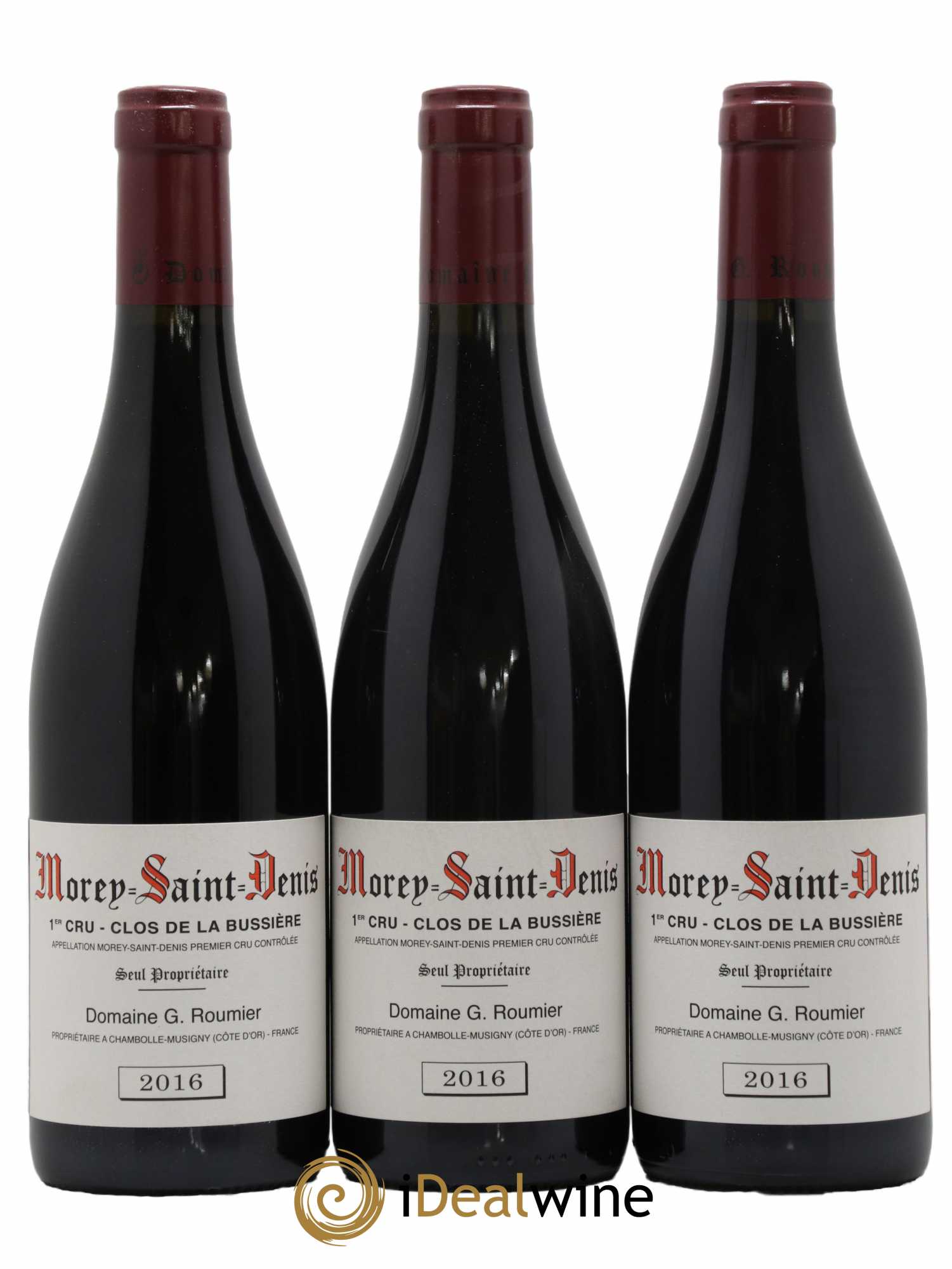 Morey-Saint-Denis 1er Cru Clos de la Bussière Georges Roumier (Domaine) 2016 - Lot de 3 bouteilles - 0
