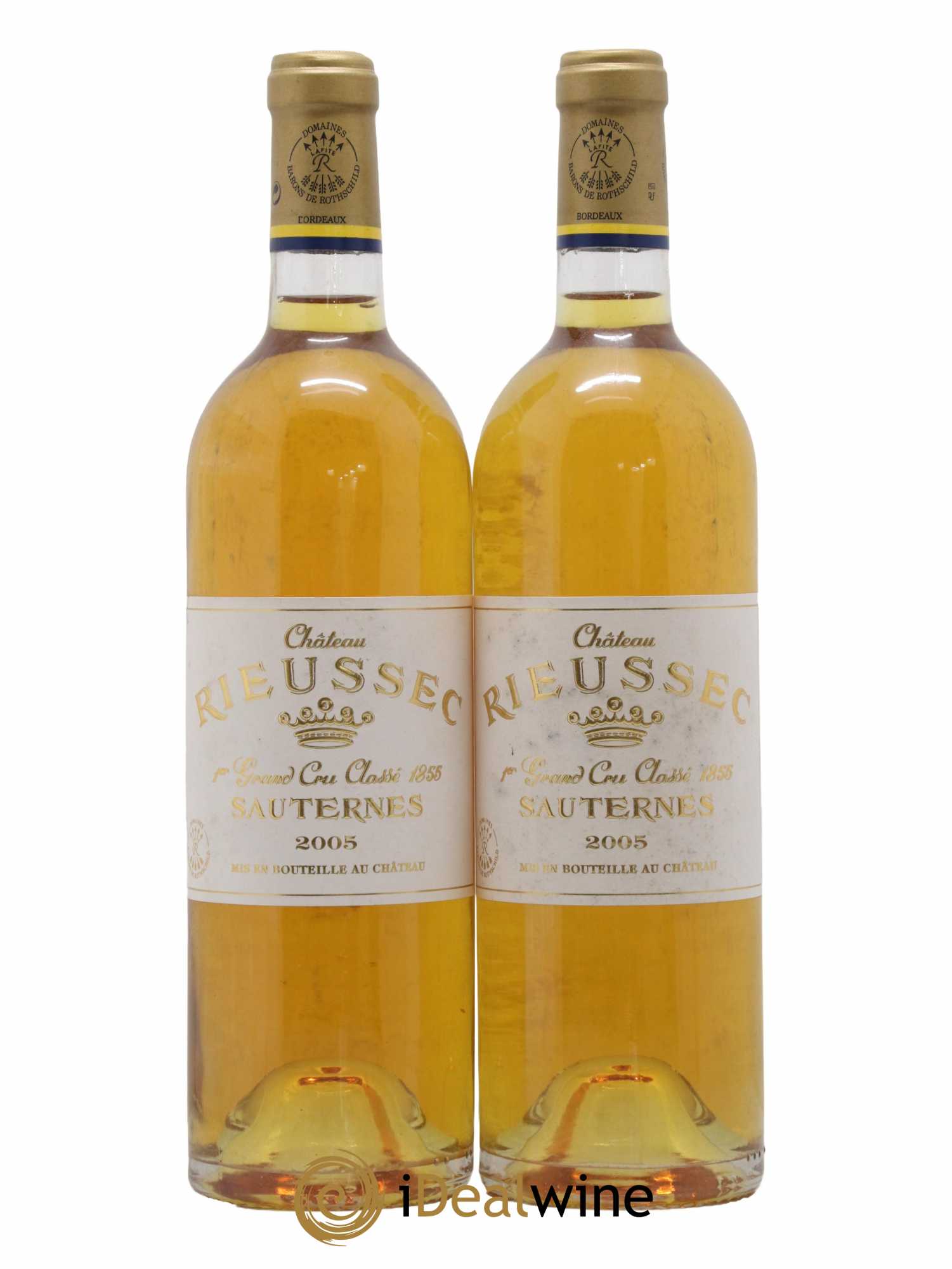 Château Rieussec 1er Grand Cru Classé 2005 - Lotto di 2 bottiglie - 0