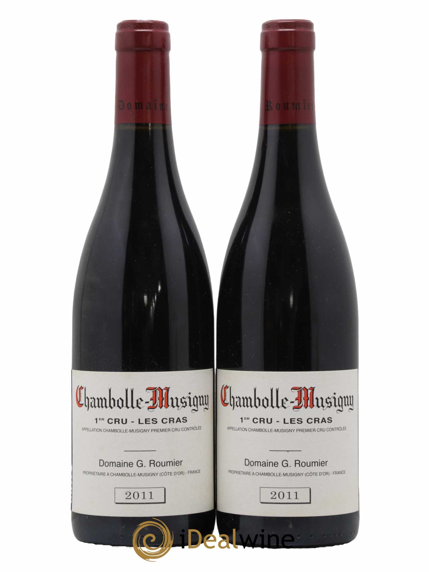 Chambolle-Musigny 1er Cru Les Cras Georges Roumier (Domaine) 2011 - Lot de 2 bouteilles - 0