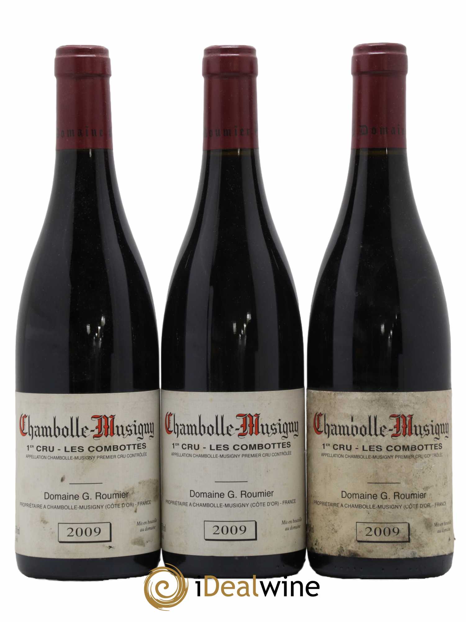 Chambolle-Musigny 1er Cru Les Combottes Georges Roumier (Domaine) 2009 - Lot de 3 bouteilles - 0
