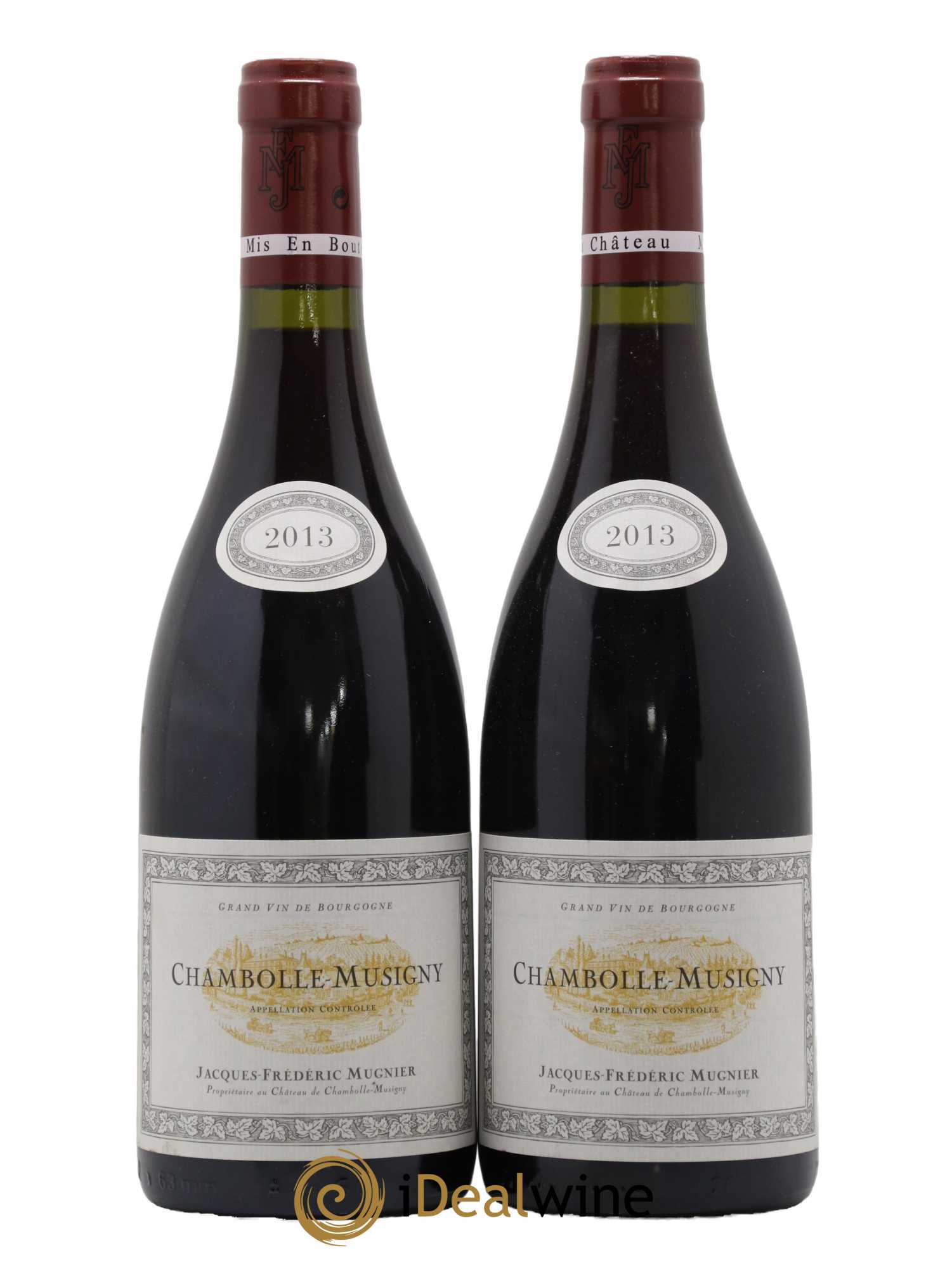 Chambolle-Musigny Jacques-Frédéric Mugnier 2013 - Lot de 2 bouteilles - 0