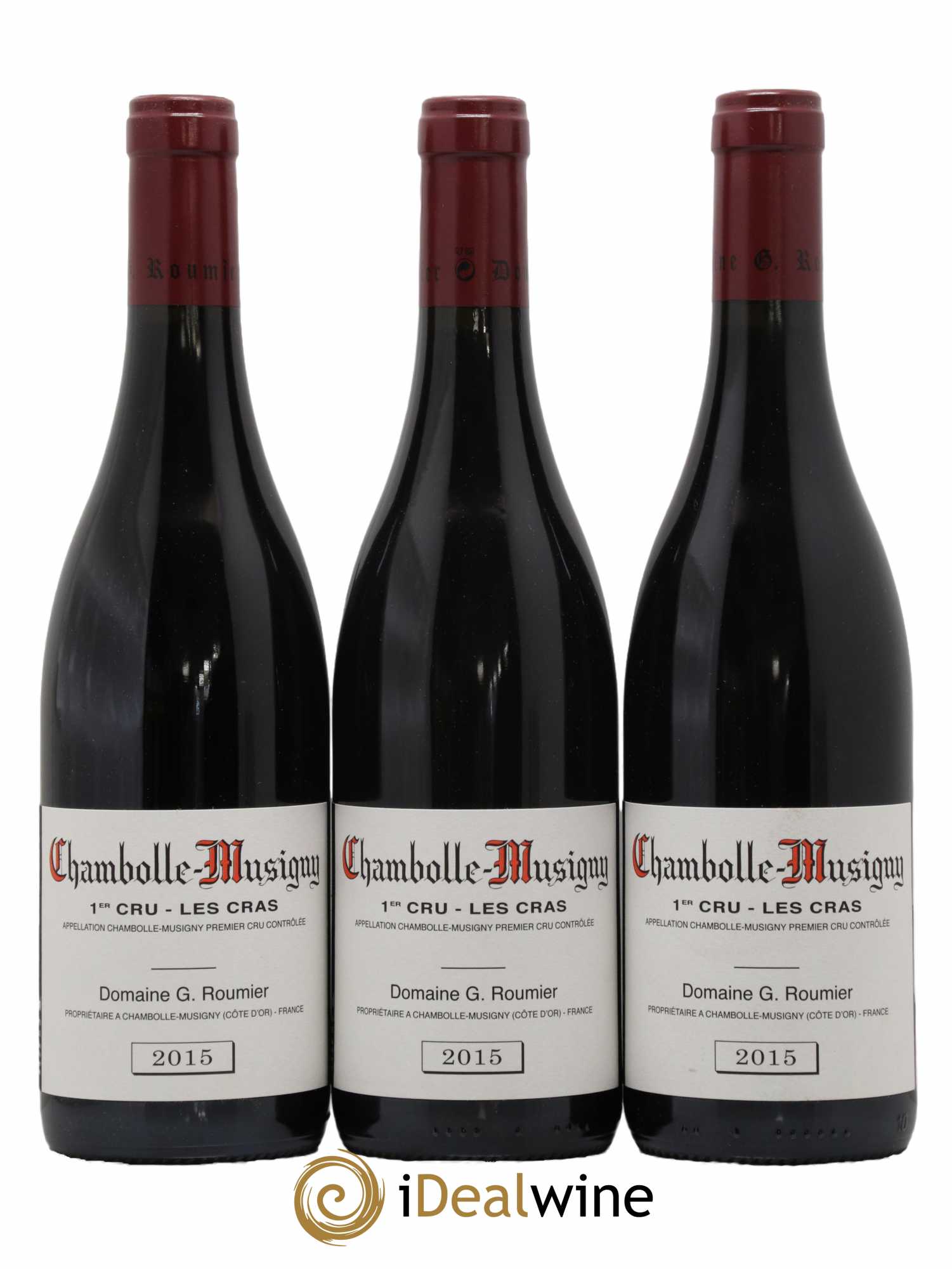 Chambolle-Musigny 1er Cru Les Cras Georges Roumier (Domaine) 2015 - Lot de 3 bouteilles - 0