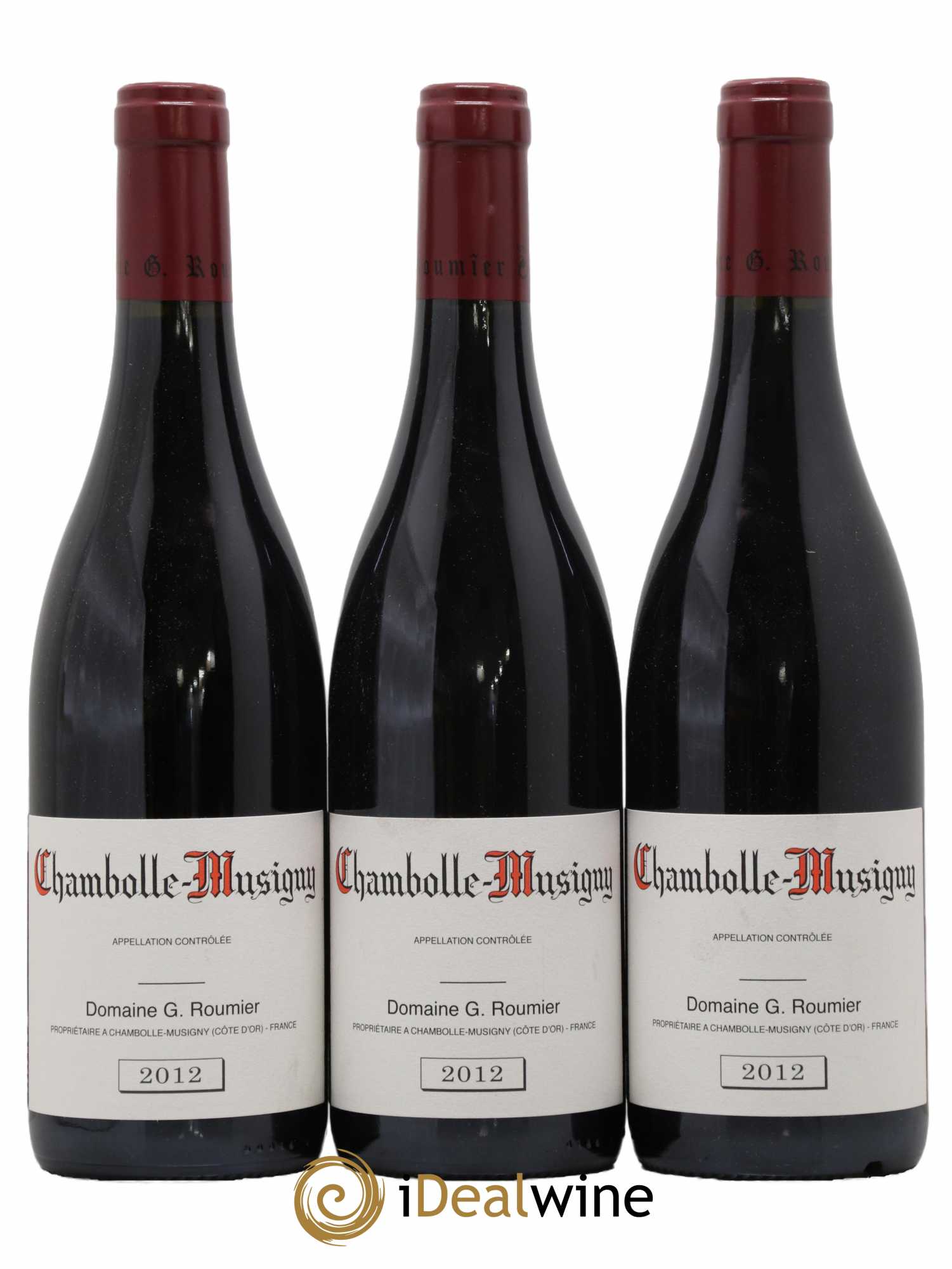 Chambolle-Musigny Georges Roumier (Domaine) 2012 - Lot de 3 bouteilles - 0