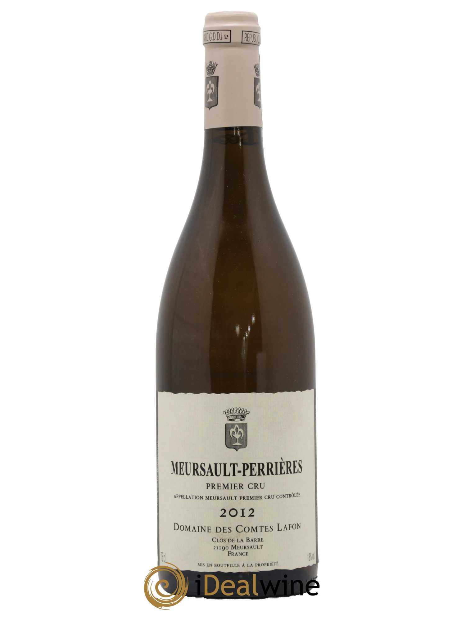 Meursault 1er Cru Perrières Comtes Lafon (Domaine des) 2012 - Lot de 1 bouteille - 0