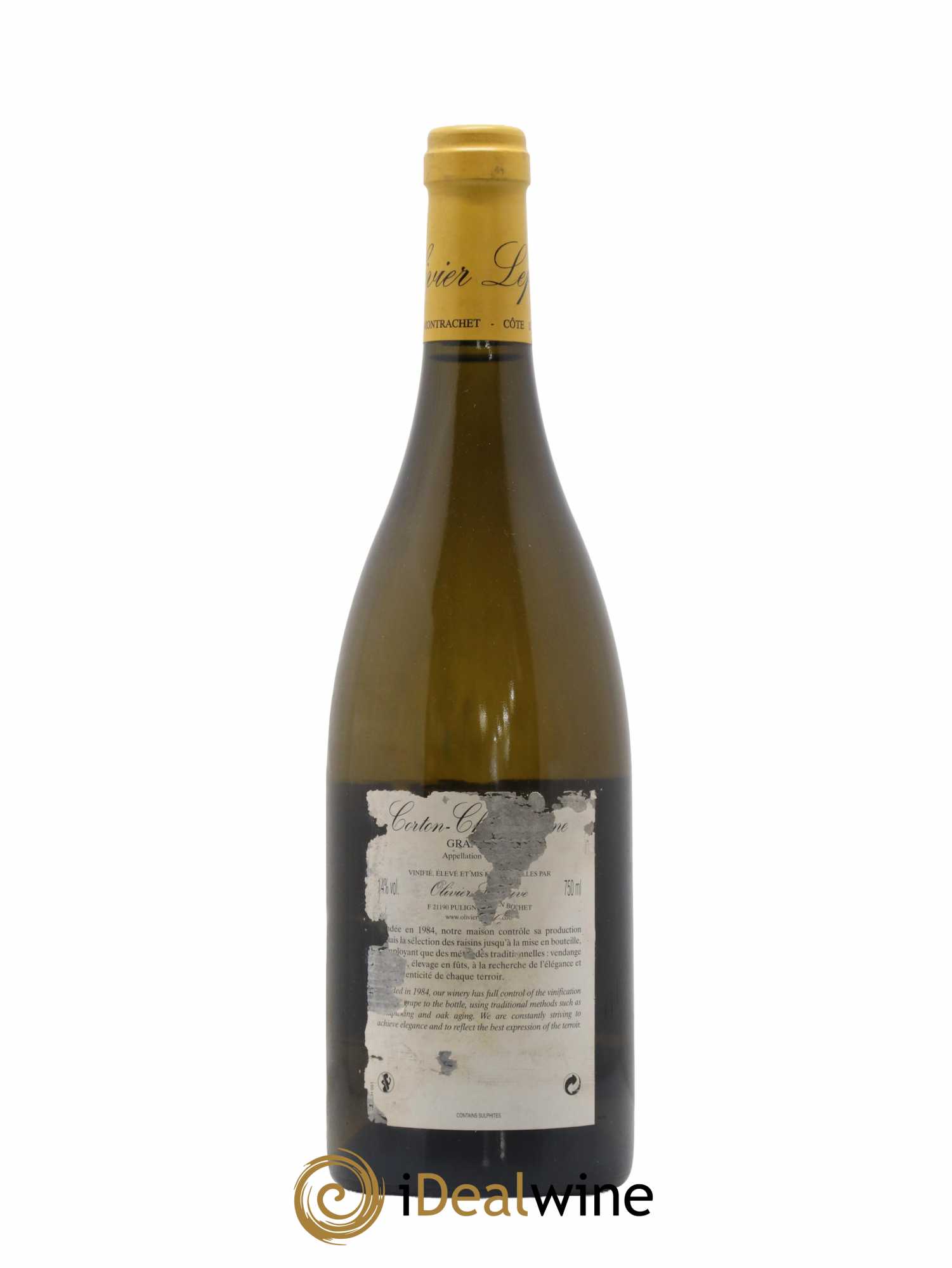 Corton-Charlemagne Grand Cru Olivier Leflaive 2005 - Lot de 1 bouteille - 1