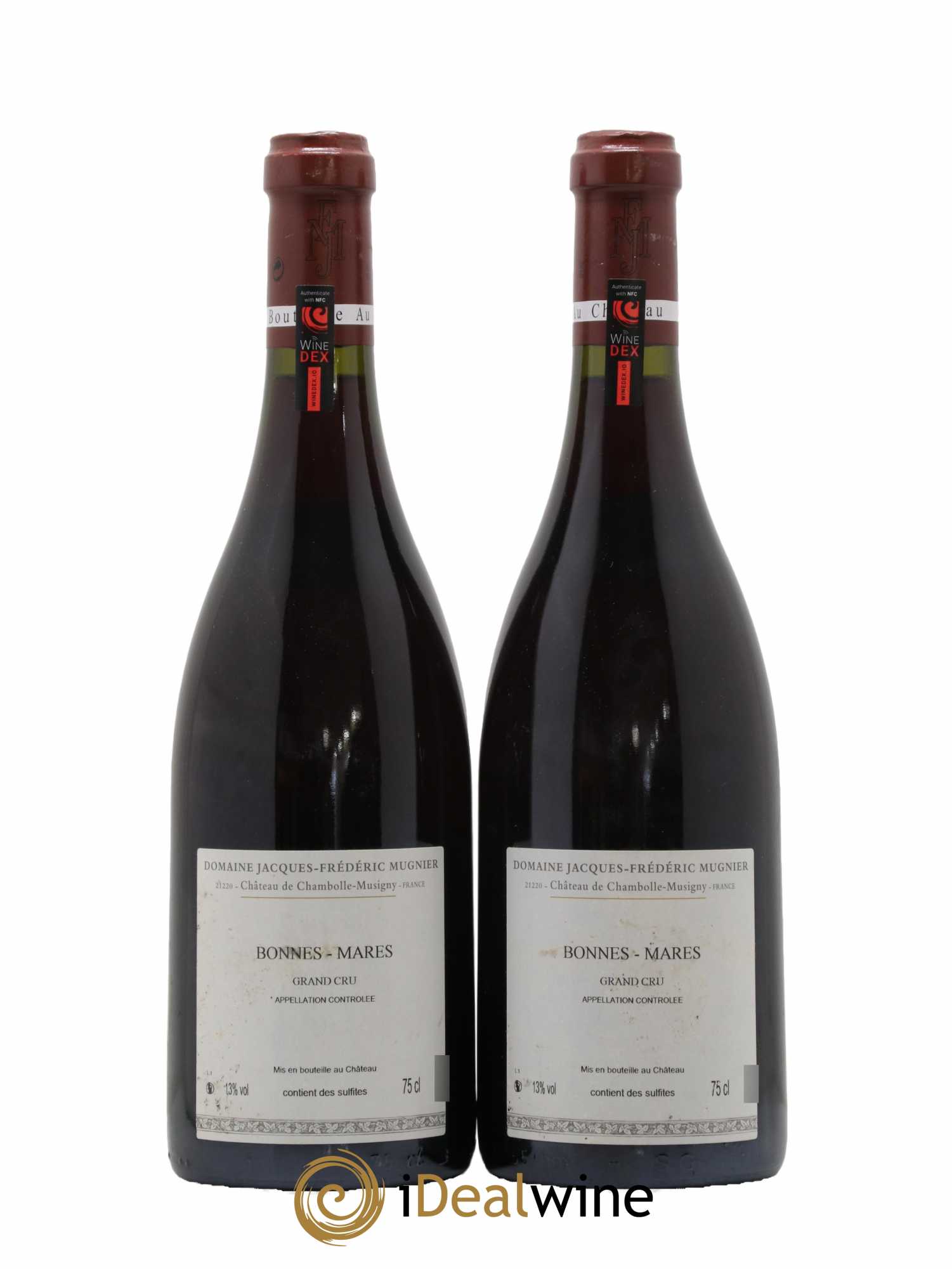 Bonnes-Mares Grand Cru Jacques-Frédéric Mugnier 2010 - Lot de 2 bouteilles - 1