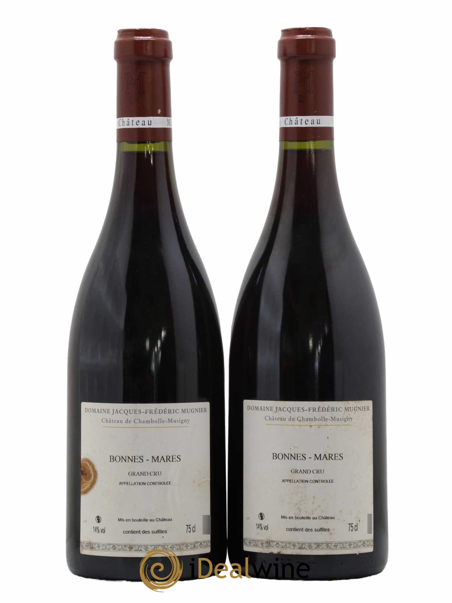Bonnes-Mares Grand Cru Jacques-Frédéric Mugnier 2009 - Lot of 2 bottles - 1