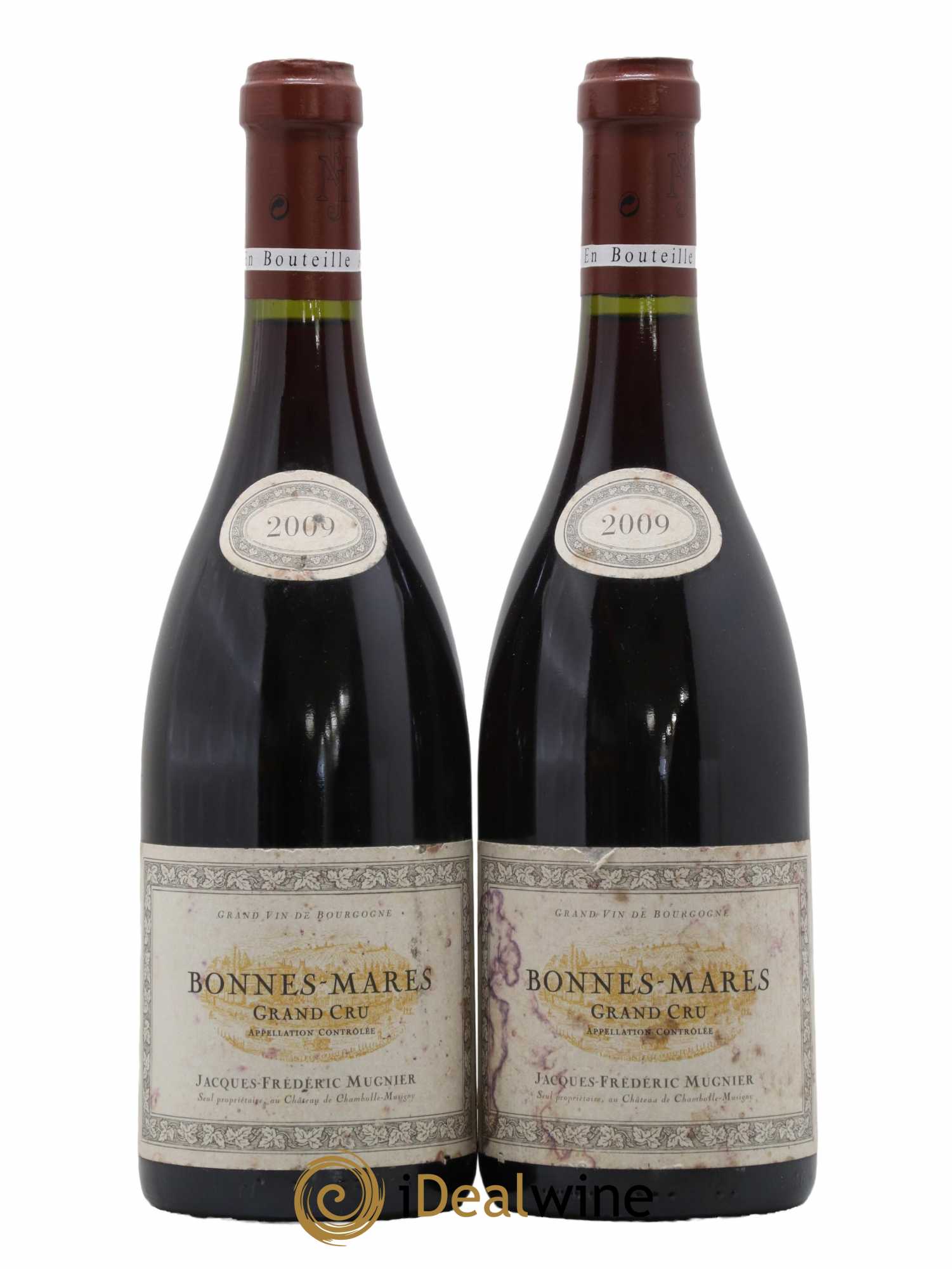 Bonnes-Mares Grand Cru Jacques-Frédéric Mugnier 2009 - Lot of 2 bottles - 0