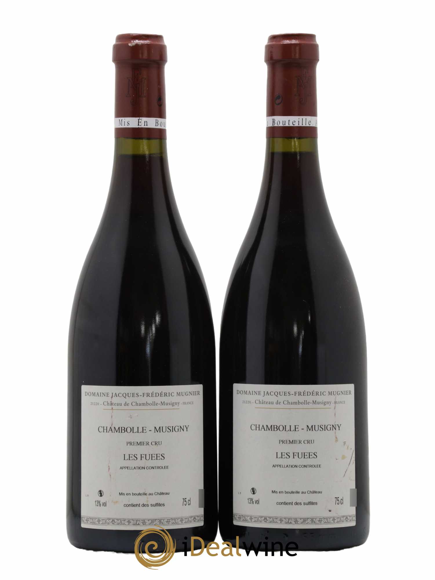 Chambolle-Musigny 1er Cru Les Fuées Jacques-Frédéric Mugnier 2010 - Lot de 2 bouteilles - 1