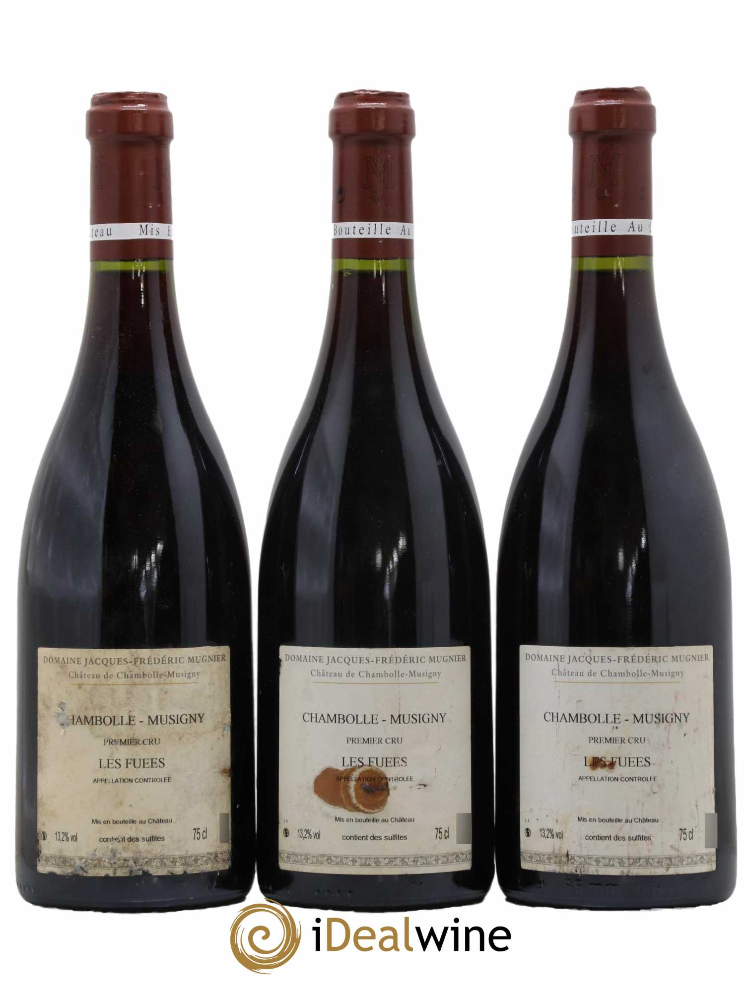 Chambolle-Musigny 1er Cru Les Fuées Jacques-Frédéric Mugnier 2009 - Lot de 3 bouteilles - 1