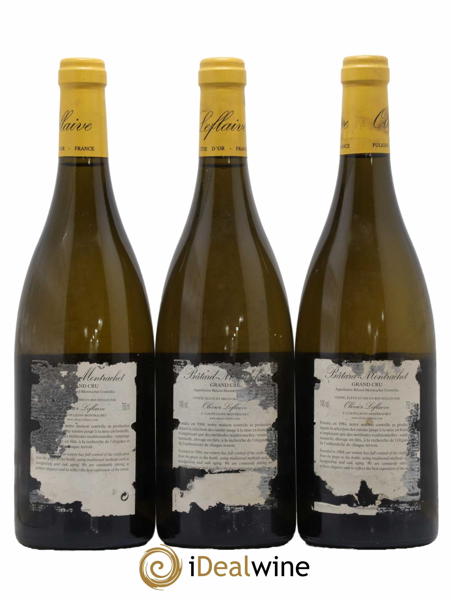 Bâtard-Montrachet Grand Cru Olivier Leflaive 2005 - Lot de 3 bouteilles - 1