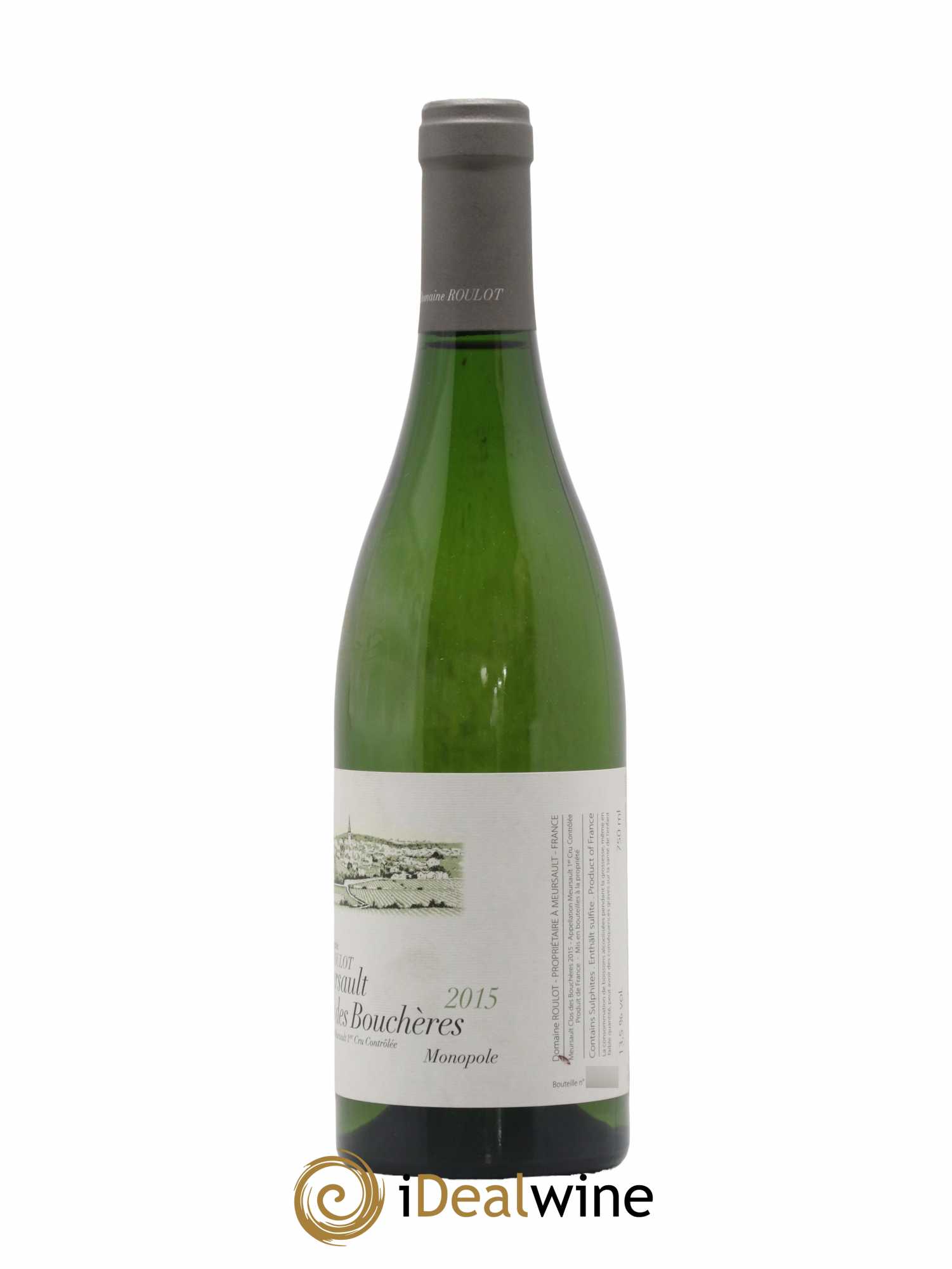 Meursault 1er Cru Clos des Bouchères  Roulot (Domaine) 2015 - Lot de 1 bouteille - 1