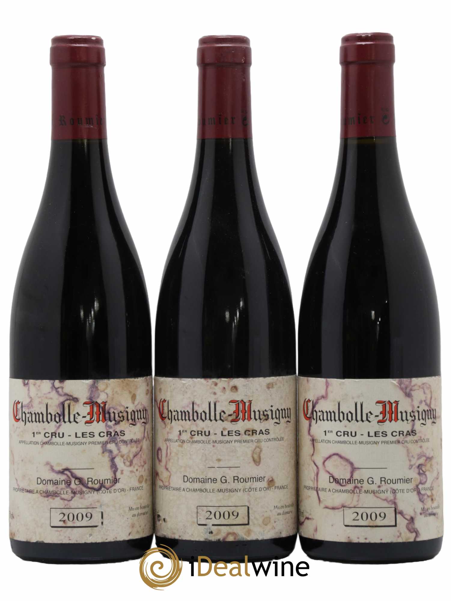 Chambolle-Musigny 1er Cru Les Cras Georges Roumier (Domaine) 2009 - Lot de 3 bouteilles - 0