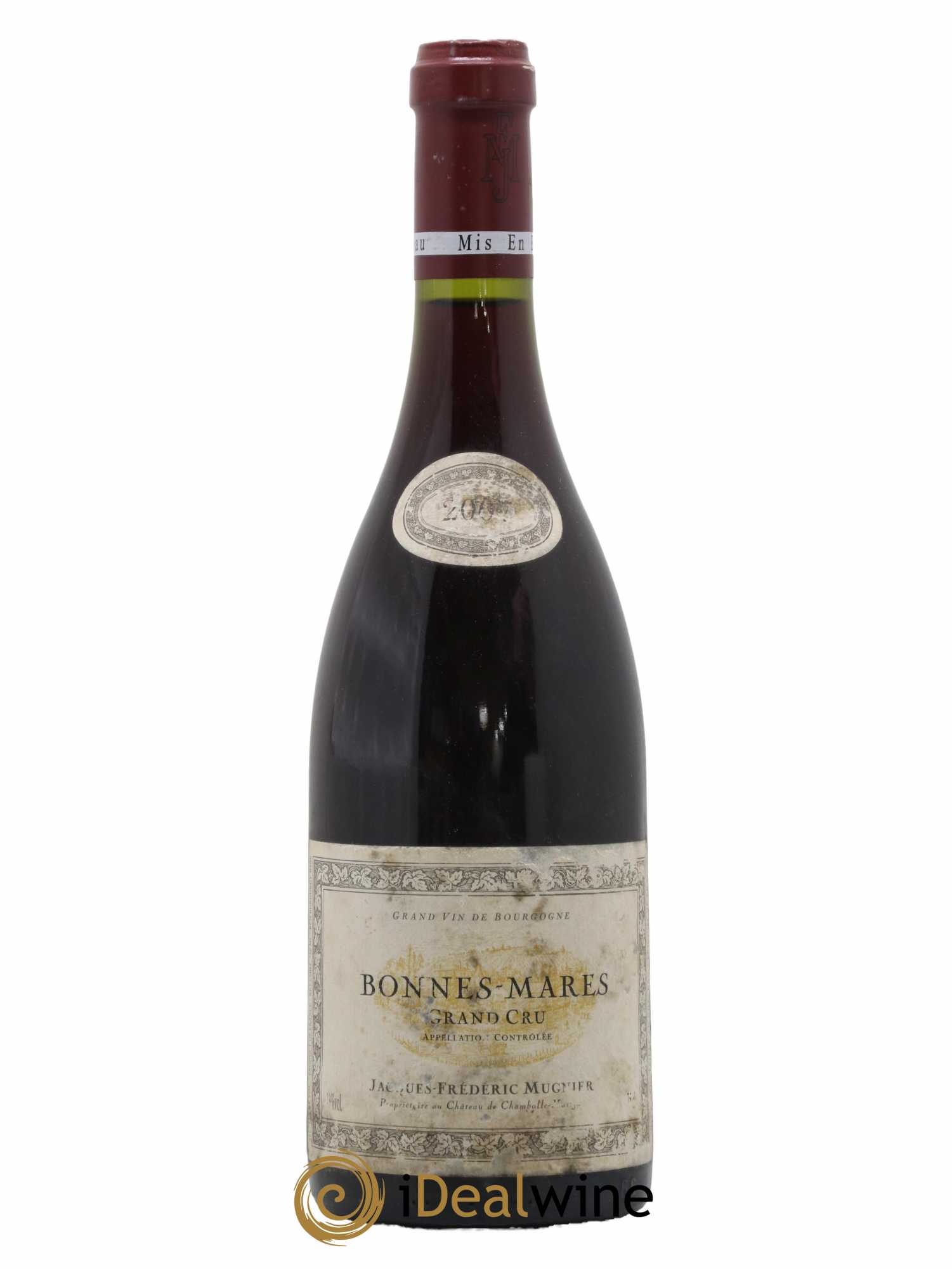 Bonnes-Mares Grand Cru Jacques-Frédéric Mugnier 2007 - Lot de 1 bouteille - 0