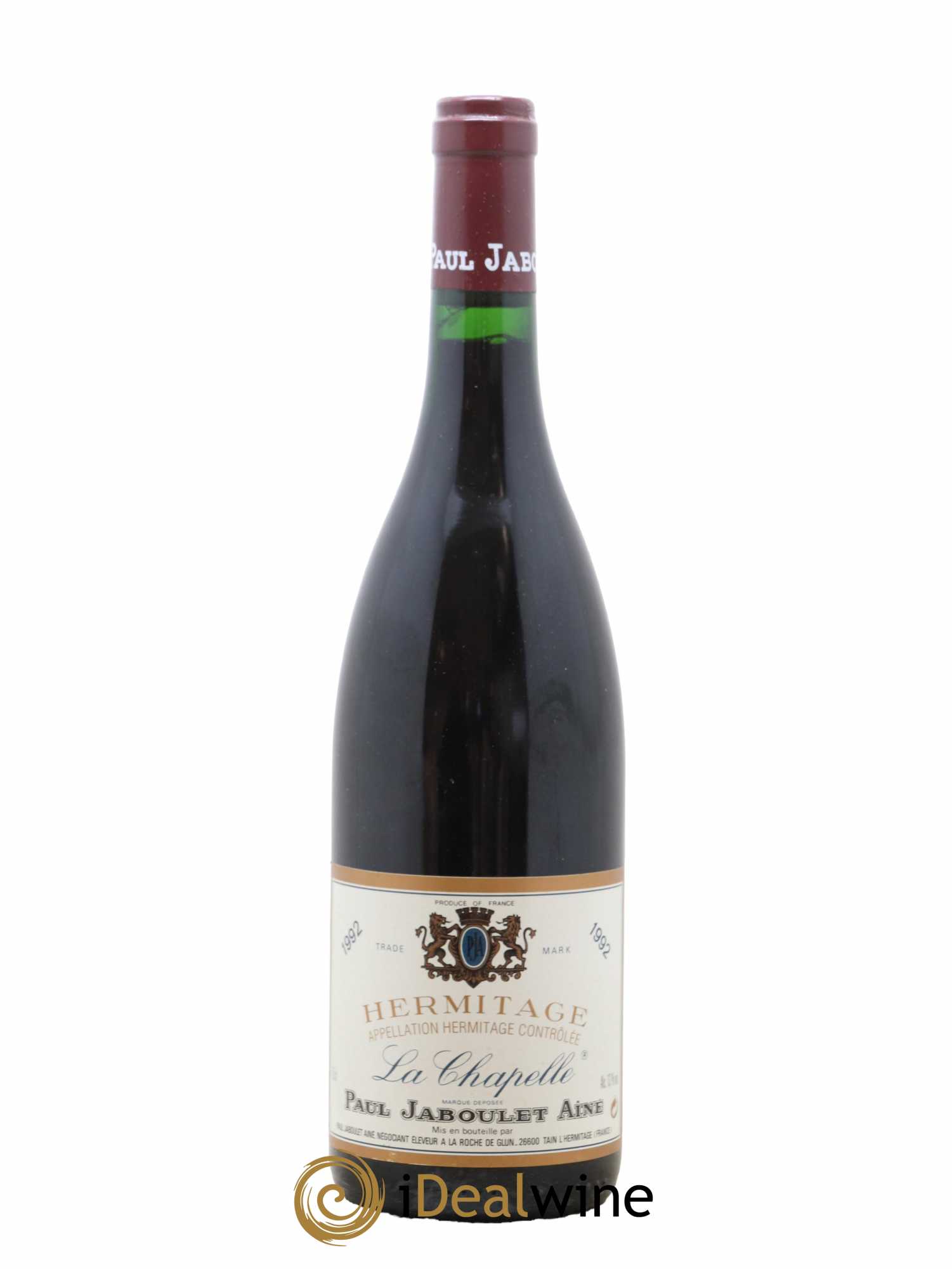 Hermitage La Chapelle Paul Jaboulet Ainé 1992 - Lot de 1 bouteille - 0