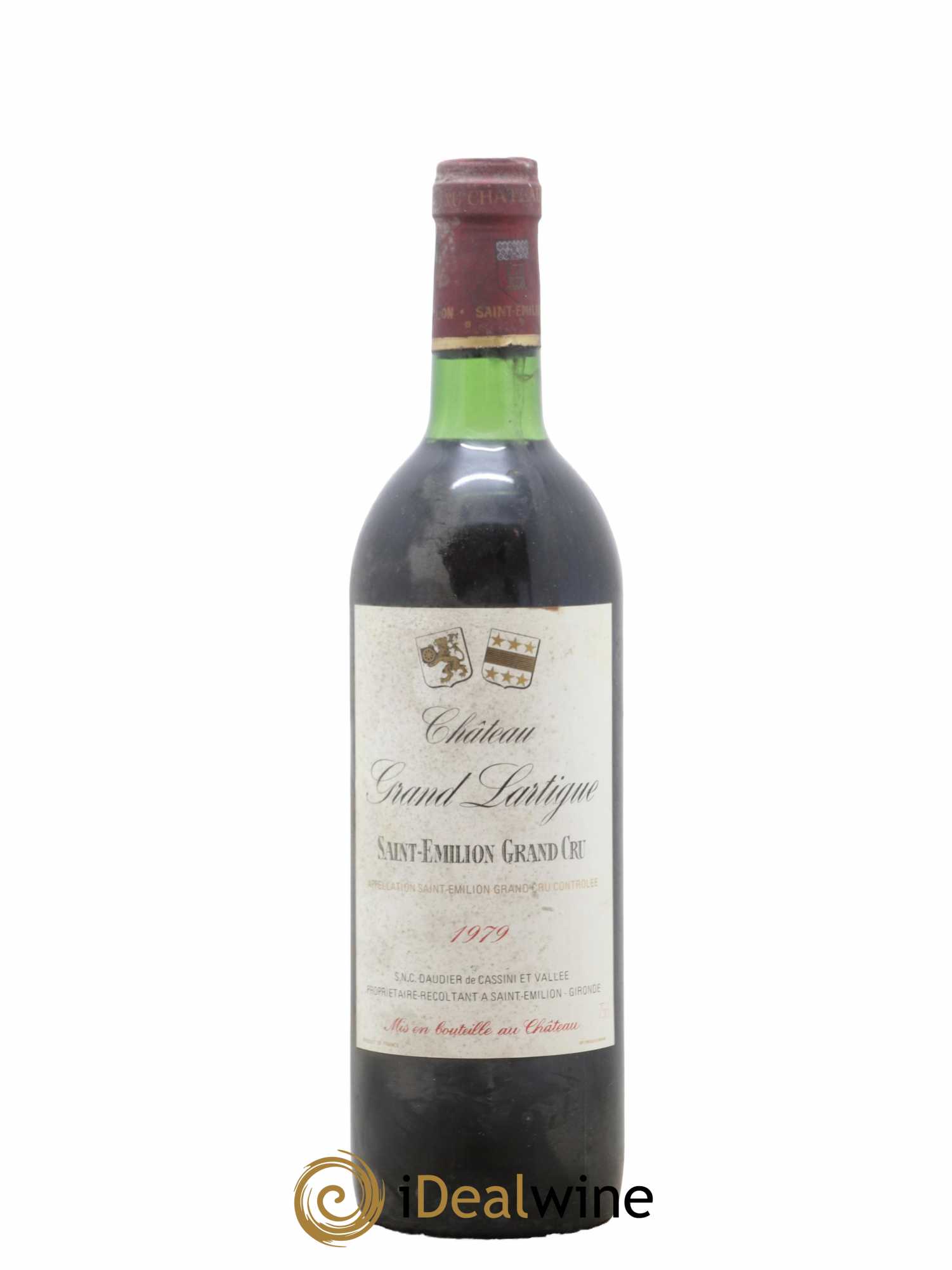 Saint-Émilion Grand Cru Château Grand Lartigue 1979 - Lot de 1 bouteille - 0