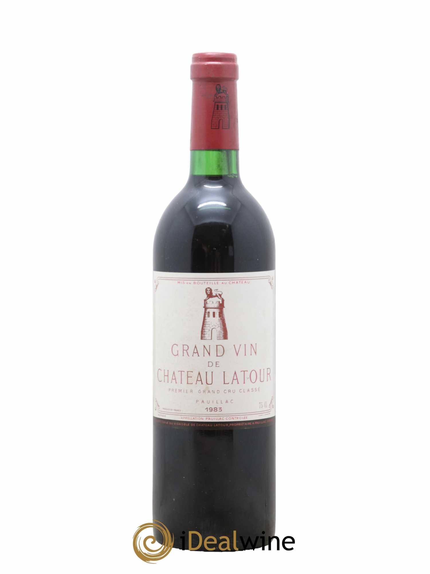 Château Latour 1er Grand Cru Classé 1983 - Lot de 1 bouteille - 0