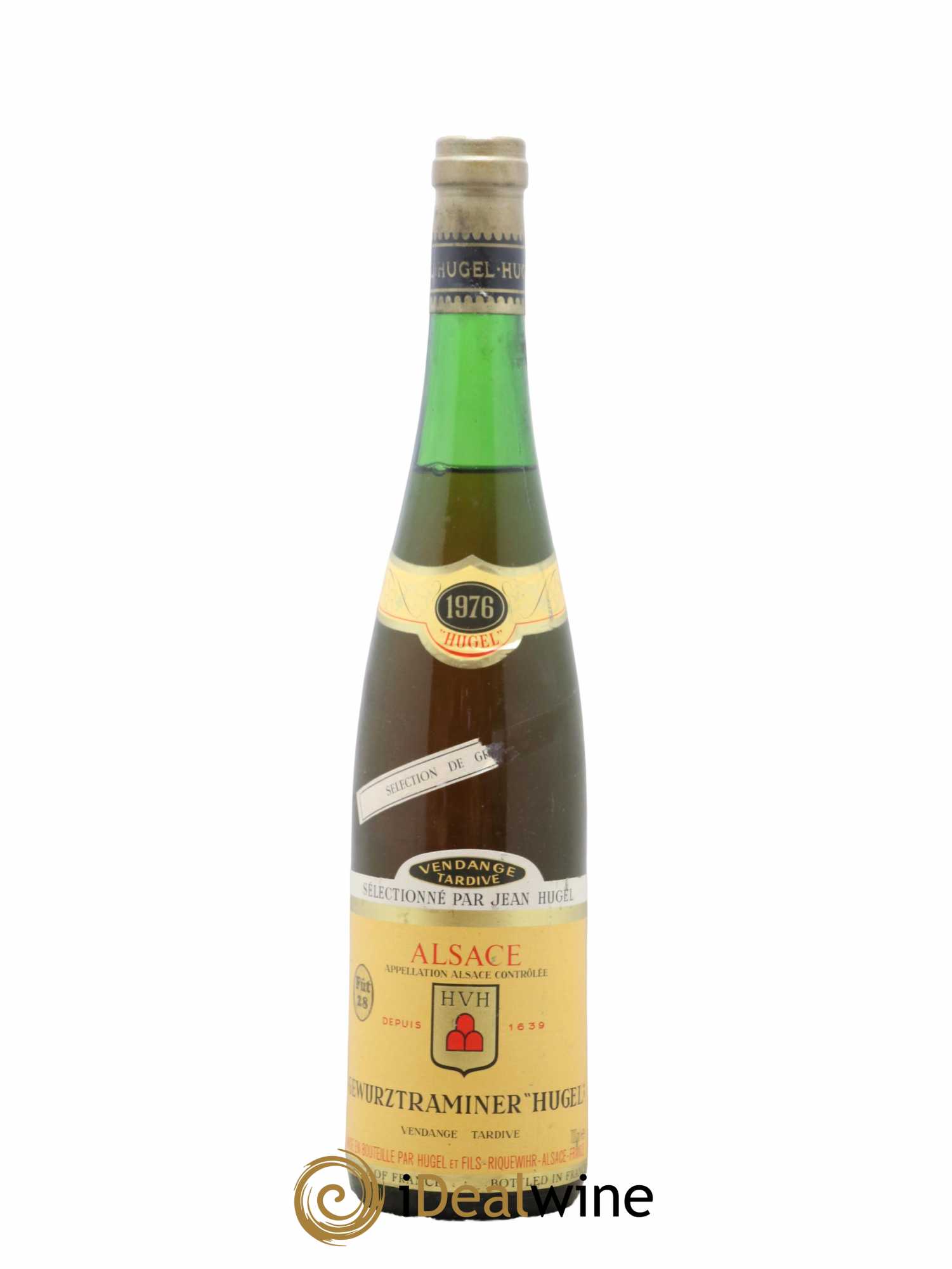 Gewurztraminer Sélection de Grains Nobles Hugel (Domaine) 1976 - Lot de 1 bouteille - 0