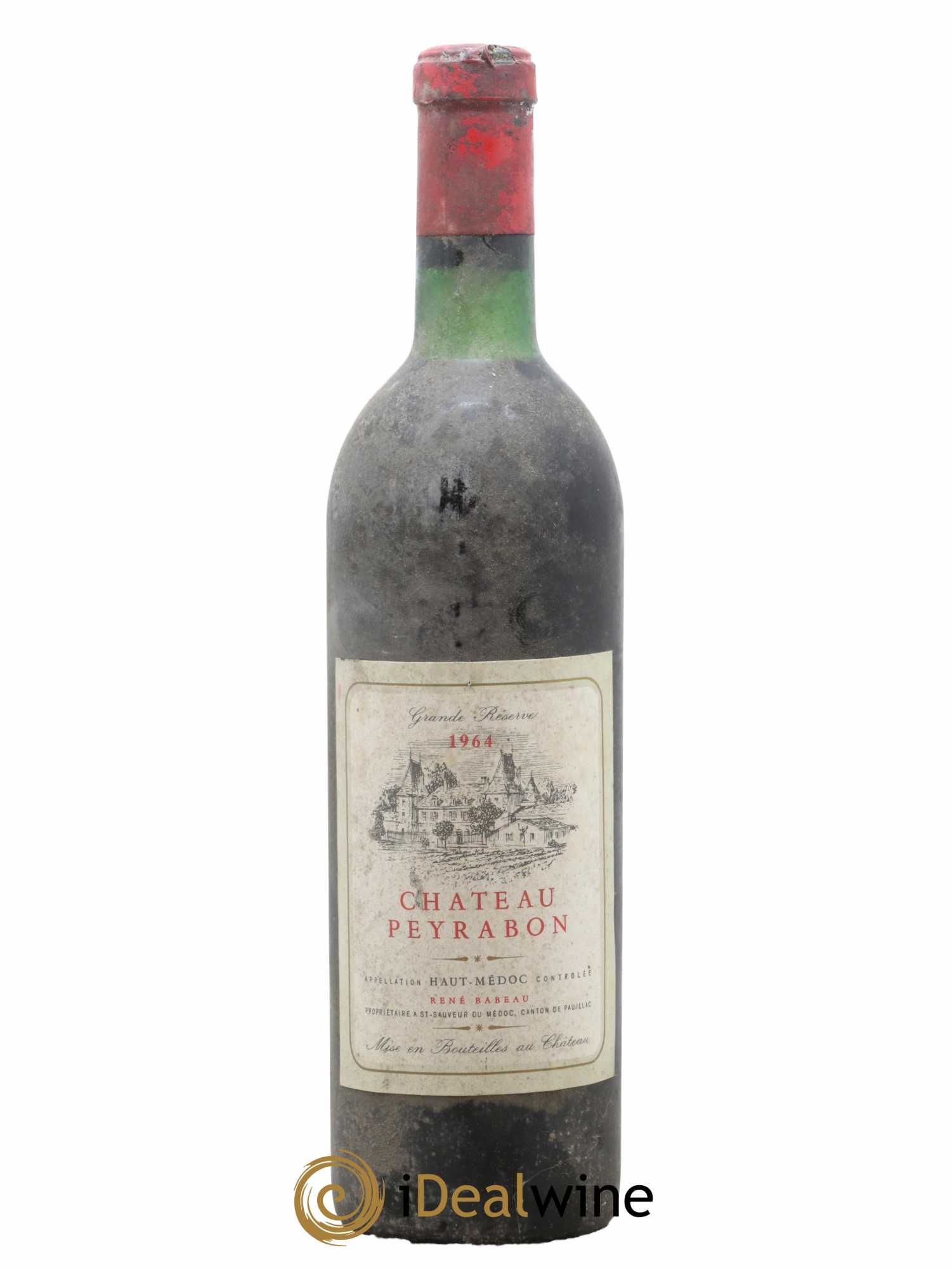 Château Peyrabon Cru Bourgeois 1964 - Lot de 1 bouteille - 0