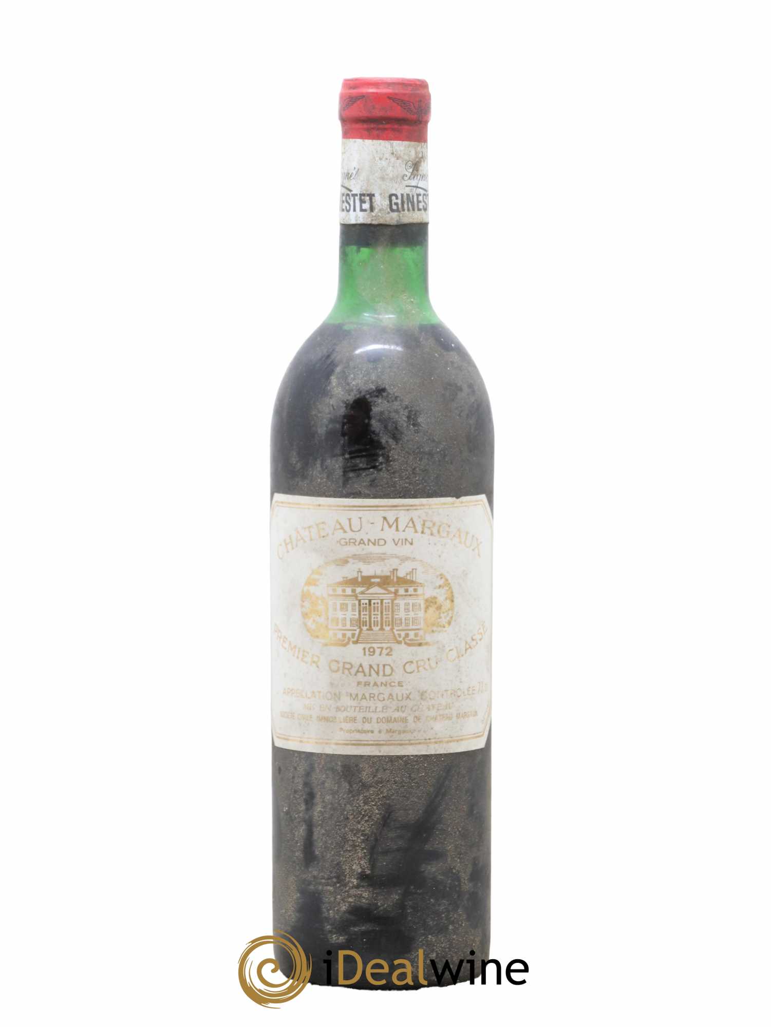 Château Margaux 1er Grand Cru Classé 1972 - Lot de 1 bouteille - 0