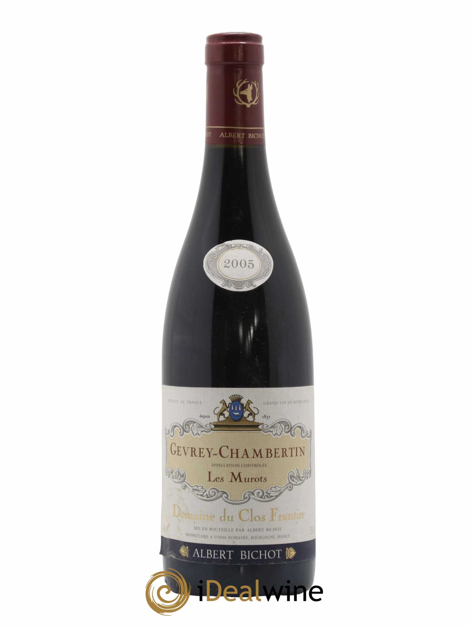 Gevrey-Chambertin Les Murots Domaine du Clos Frantin - Albert Bichot 2005 - Lot de 1 bouteille - 0