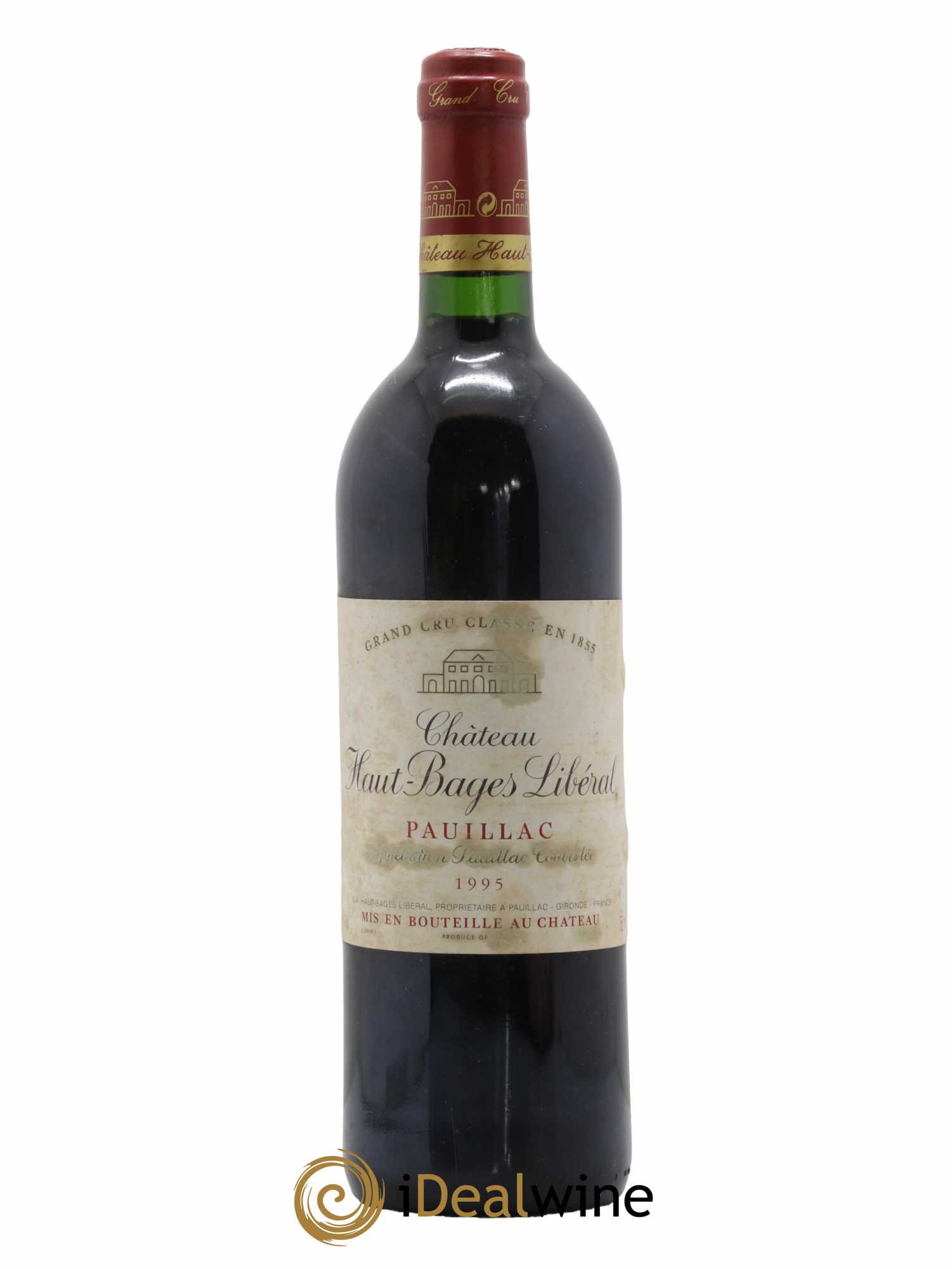 Château Haut Bages Libéral 5ème Grand Cru Classé 1995 - Lot de 1 bouteille - 0