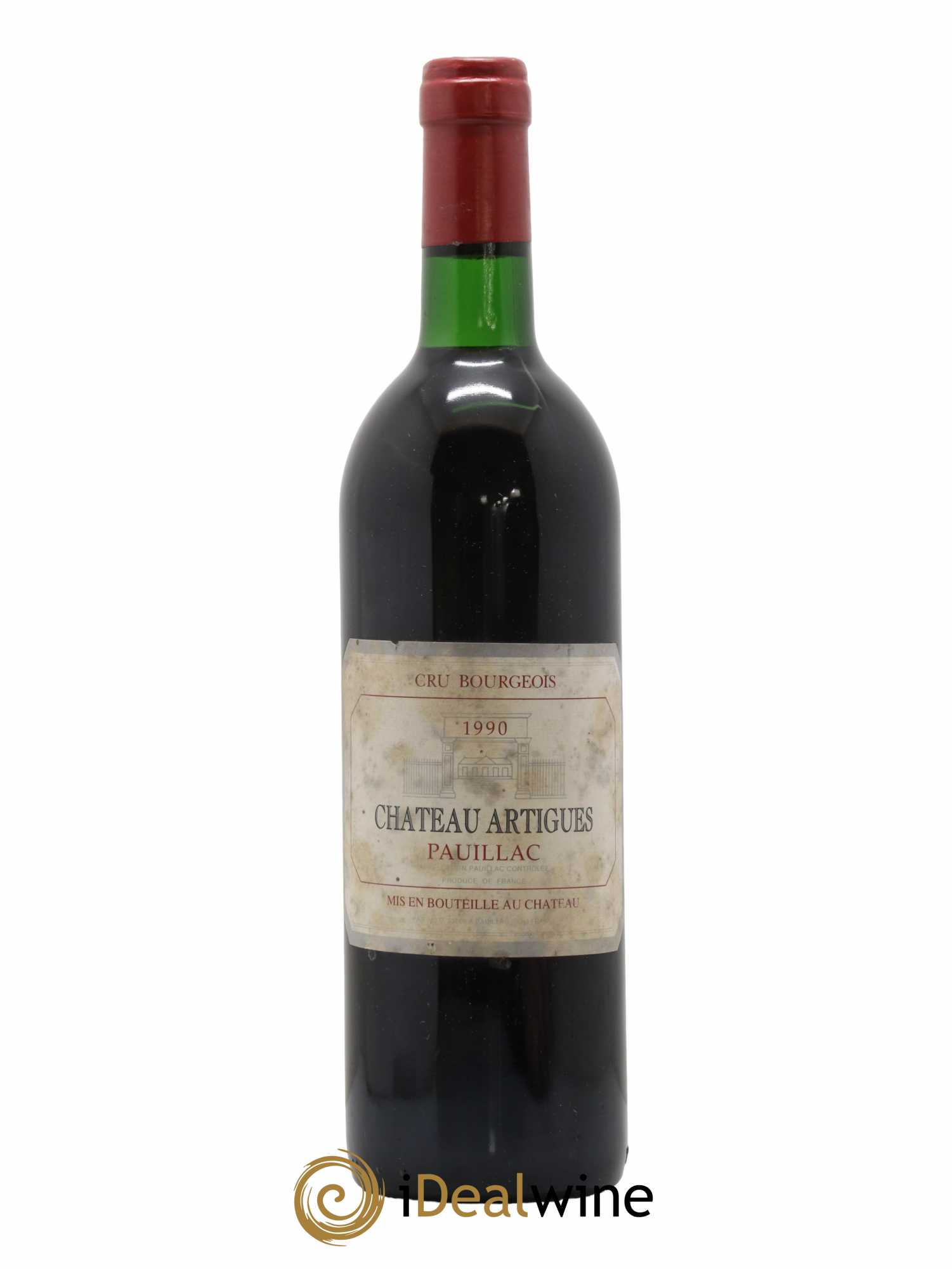 Pauillac Château Artigues 1990 - Lot of 1 bottle - 0