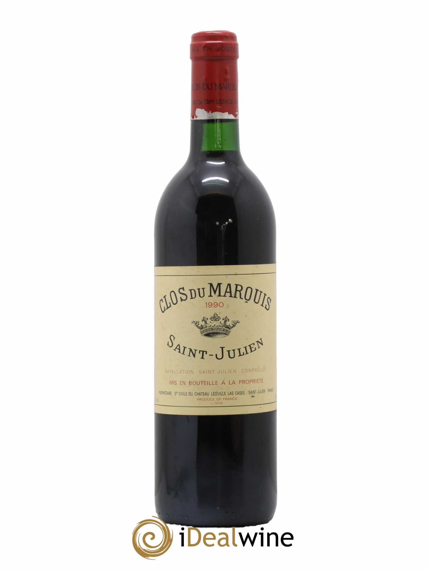 Clos du Marquis 1990 - Lot de 1 bouteille - 0